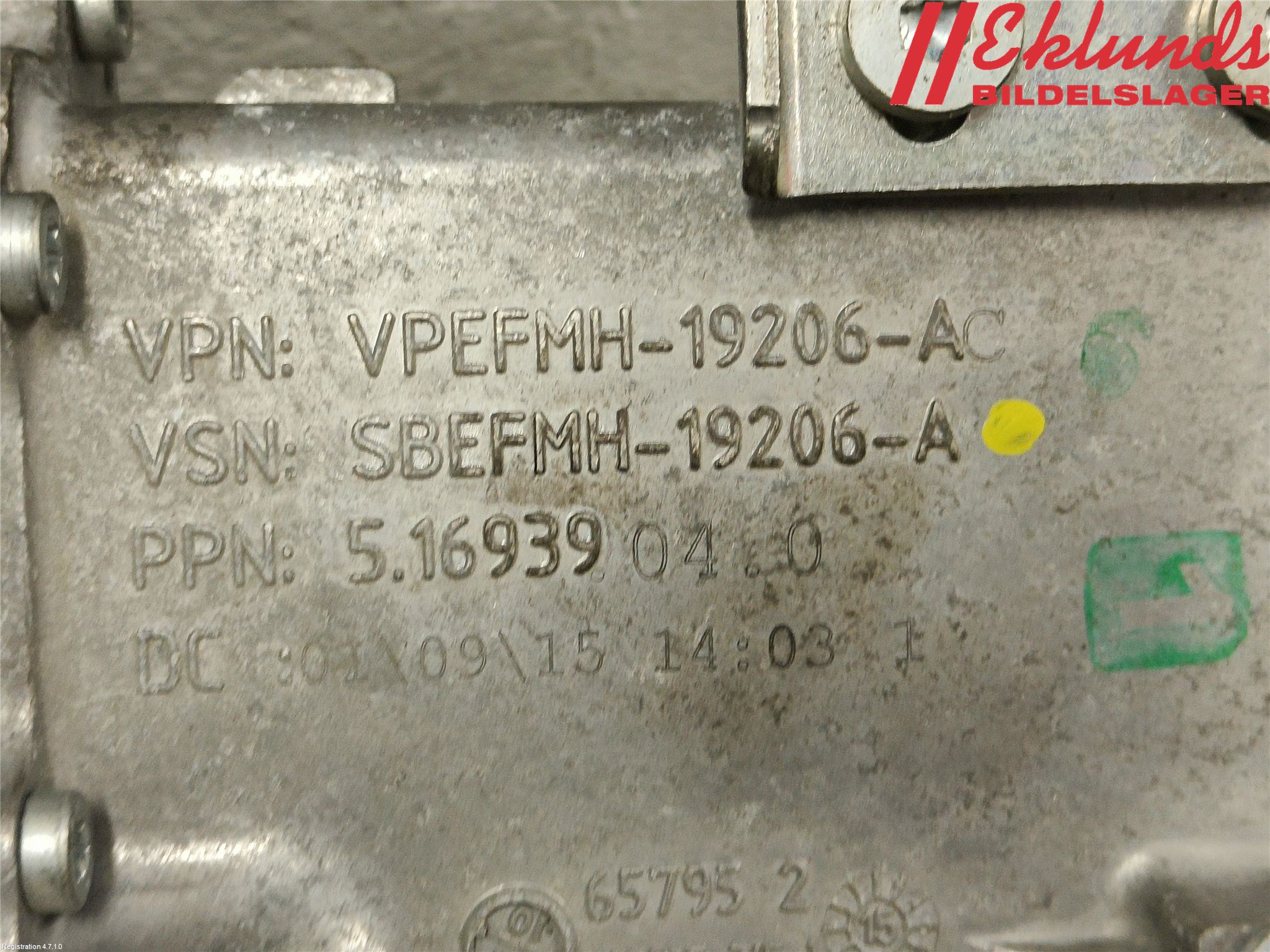 Peugeot 4008 Egr Ventil