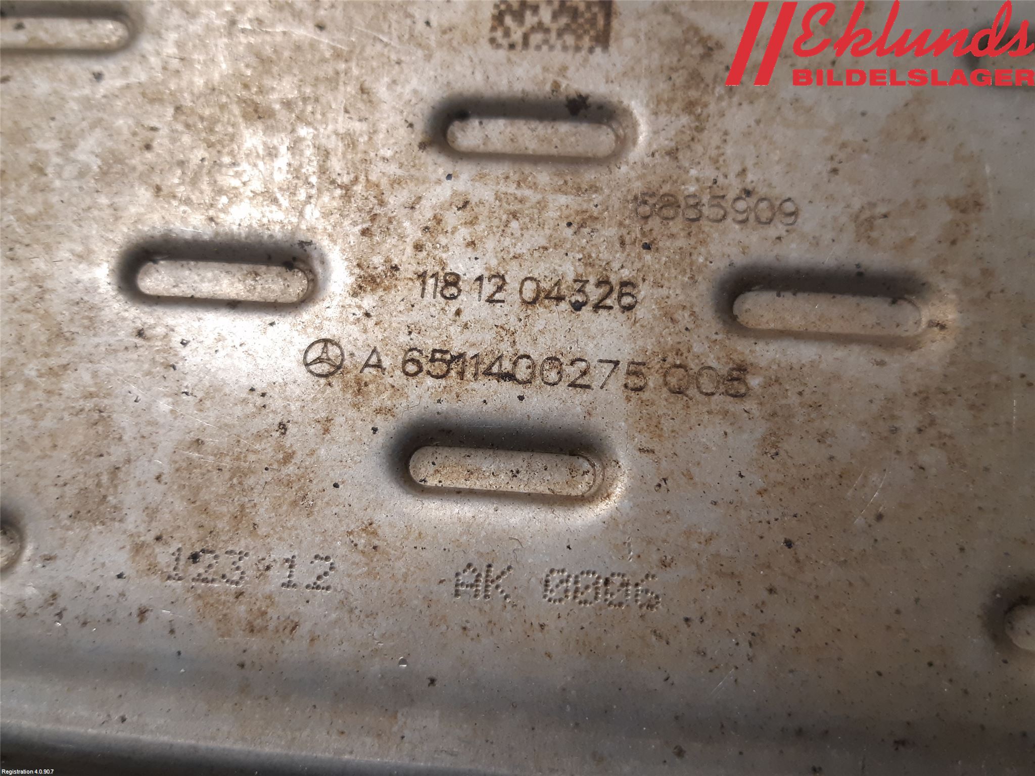 Mercedes-Benz MB VITO/VIANO (W639) 04-14 Egr Ventil