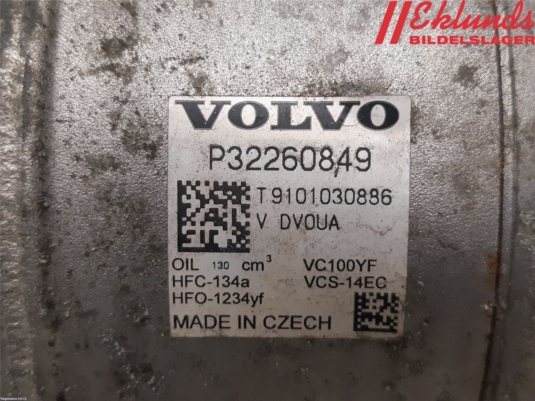 Volvo XC40/RECHARGE 18- Ac Kompressor