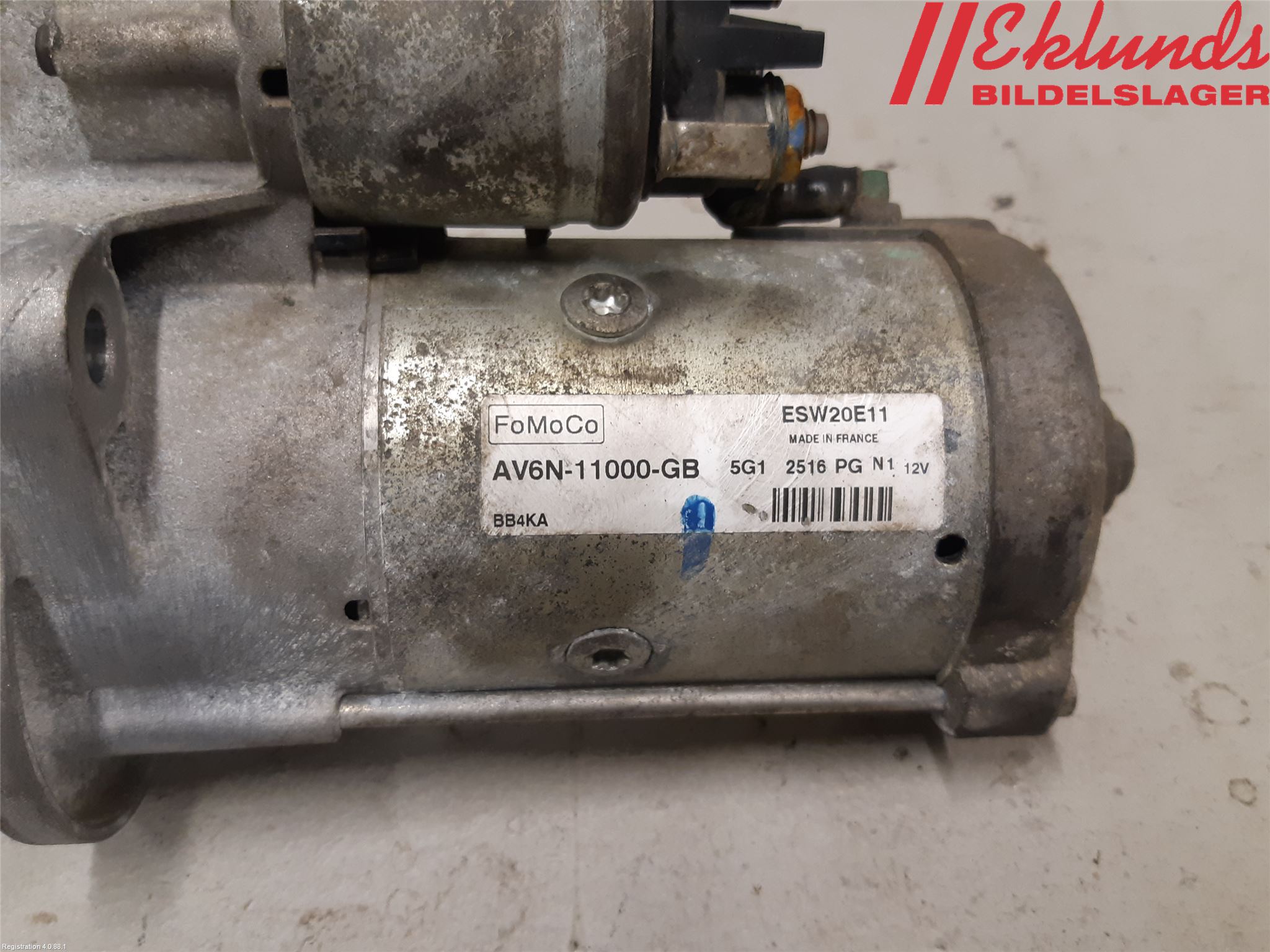 Ford C-MAX II  11-14 Startmotor Diesel