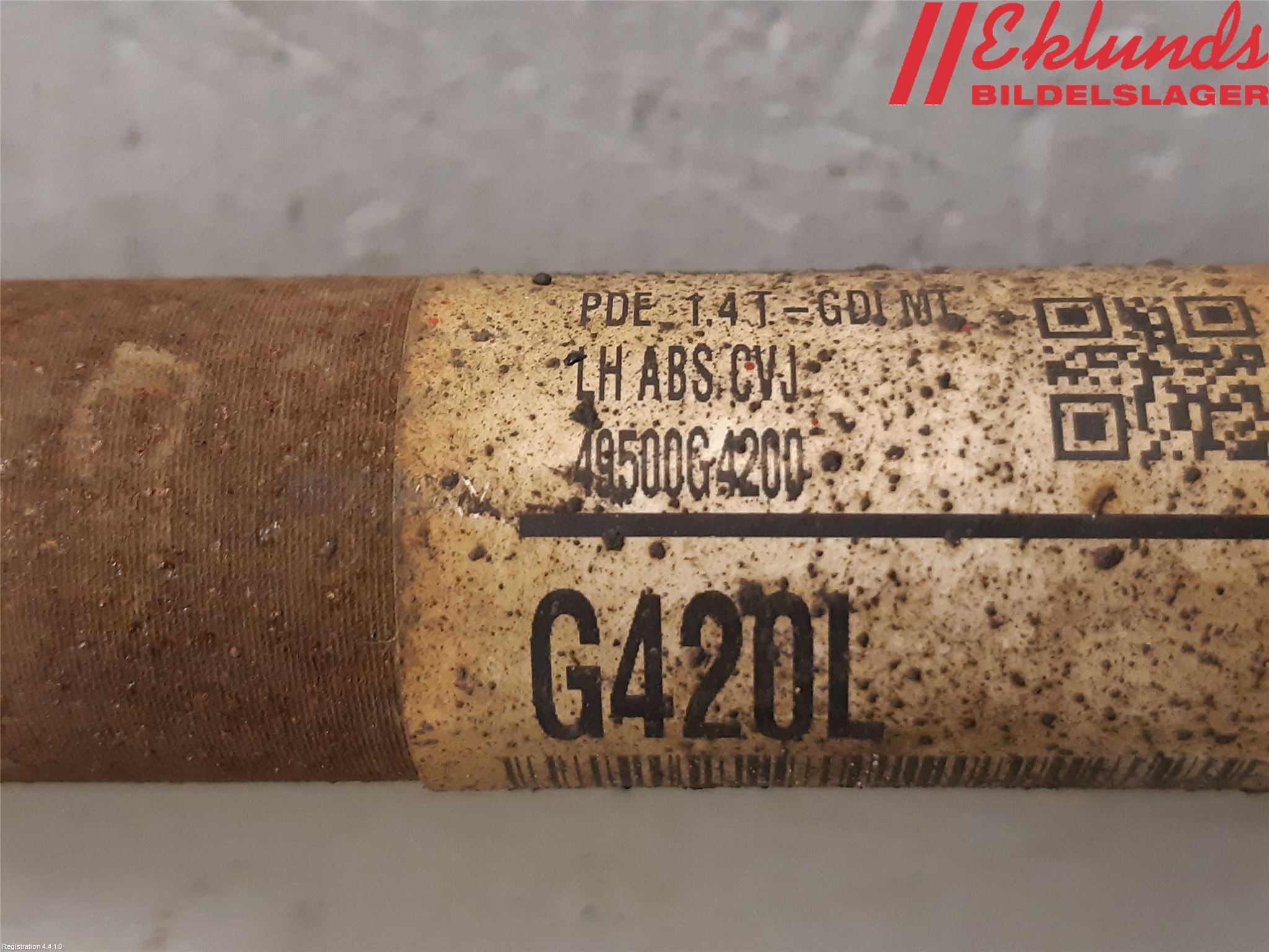 Kia CEED/CEED SW 19- Drivaxel Fram Vänster