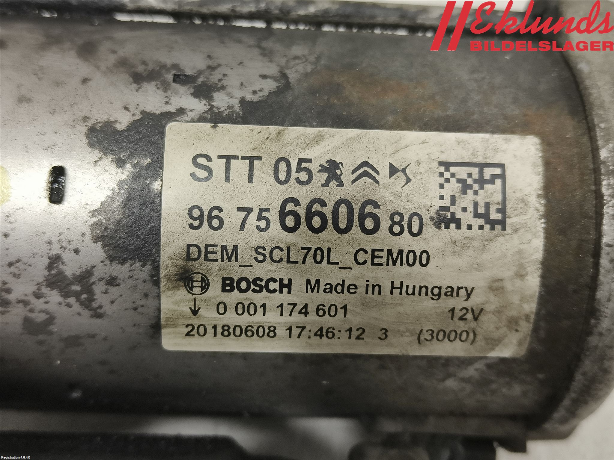 Peugeot EXPERT/E-EXPERT 17- Startmotor Diesel