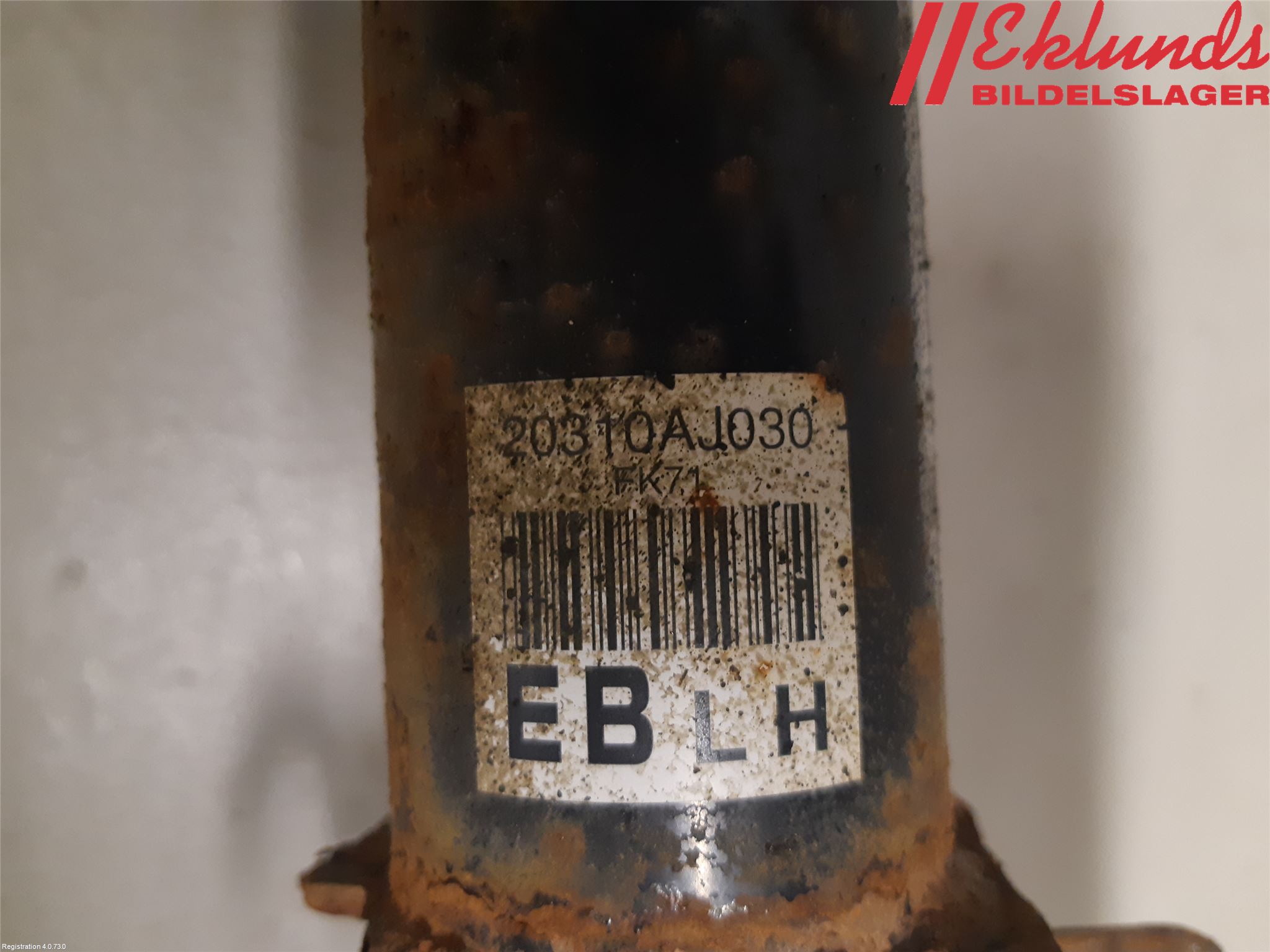 Subaru LEGACY 10-14 Fjäderben Fram Vänster