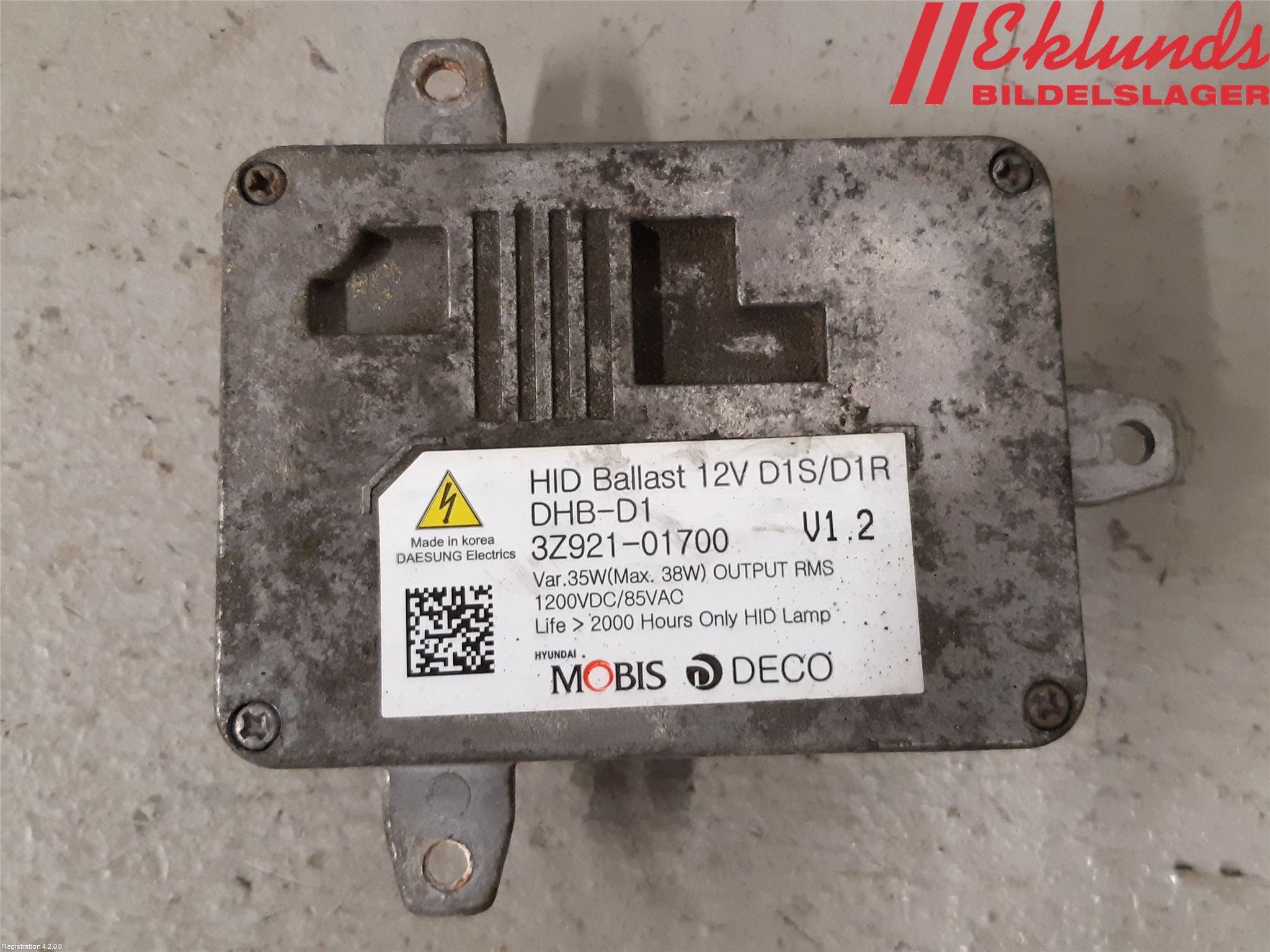 Hyundai i40 08-15 Styrenhet Strålkastare