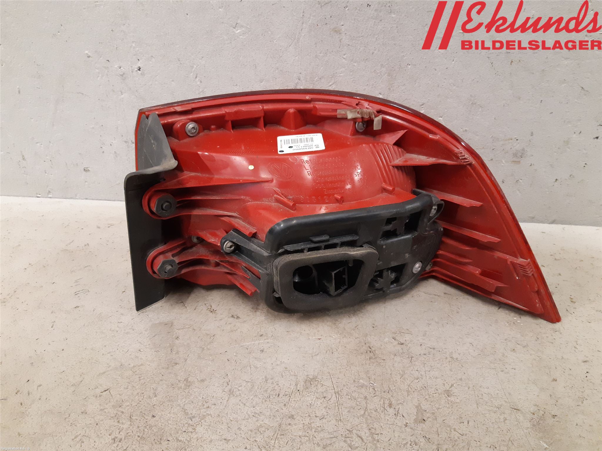 Volkswagen VW PASSAT 11-14 Bakljus Vänster