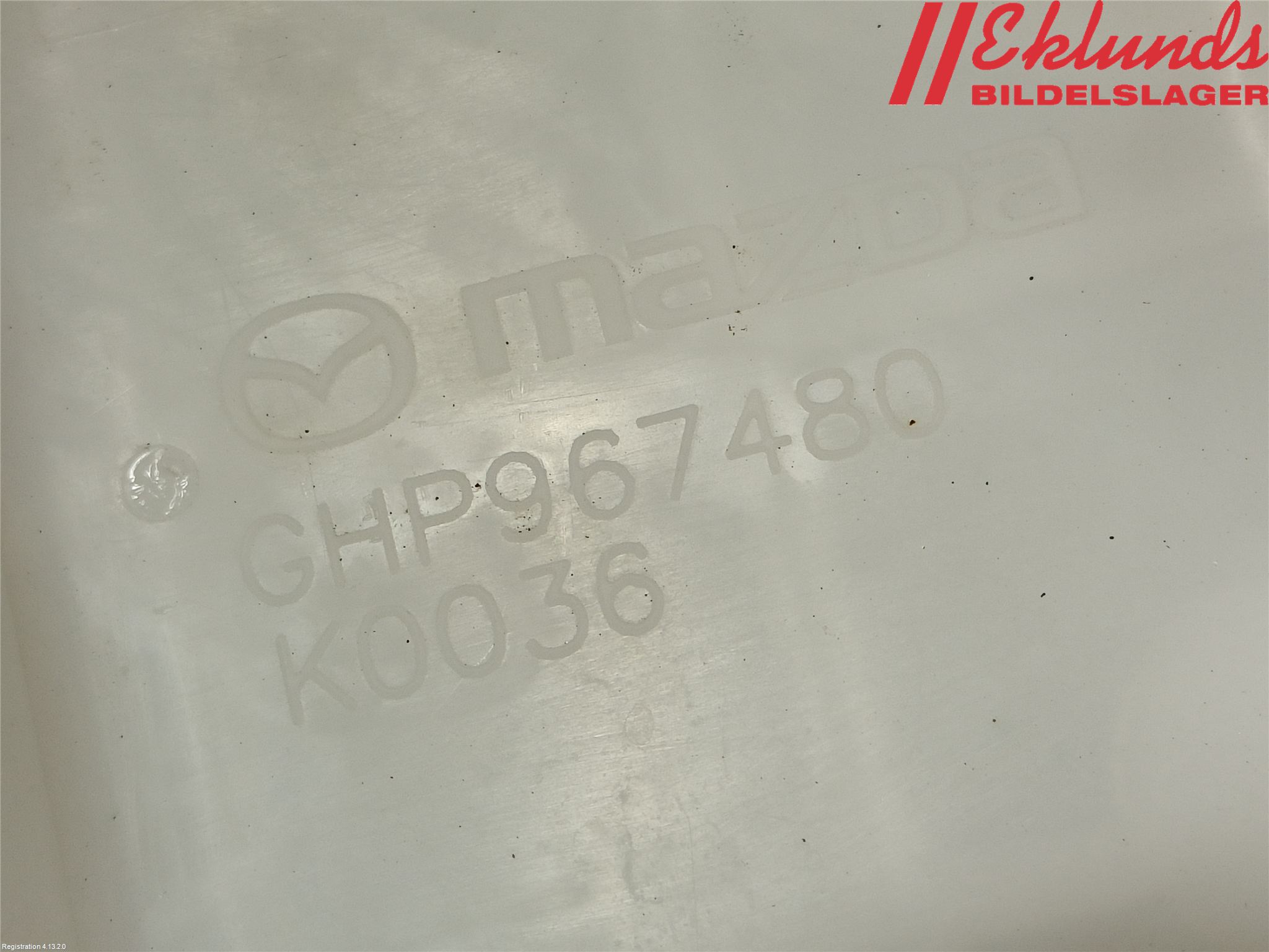 Mazda 3 III 14-19 Spolartank Vindruta
