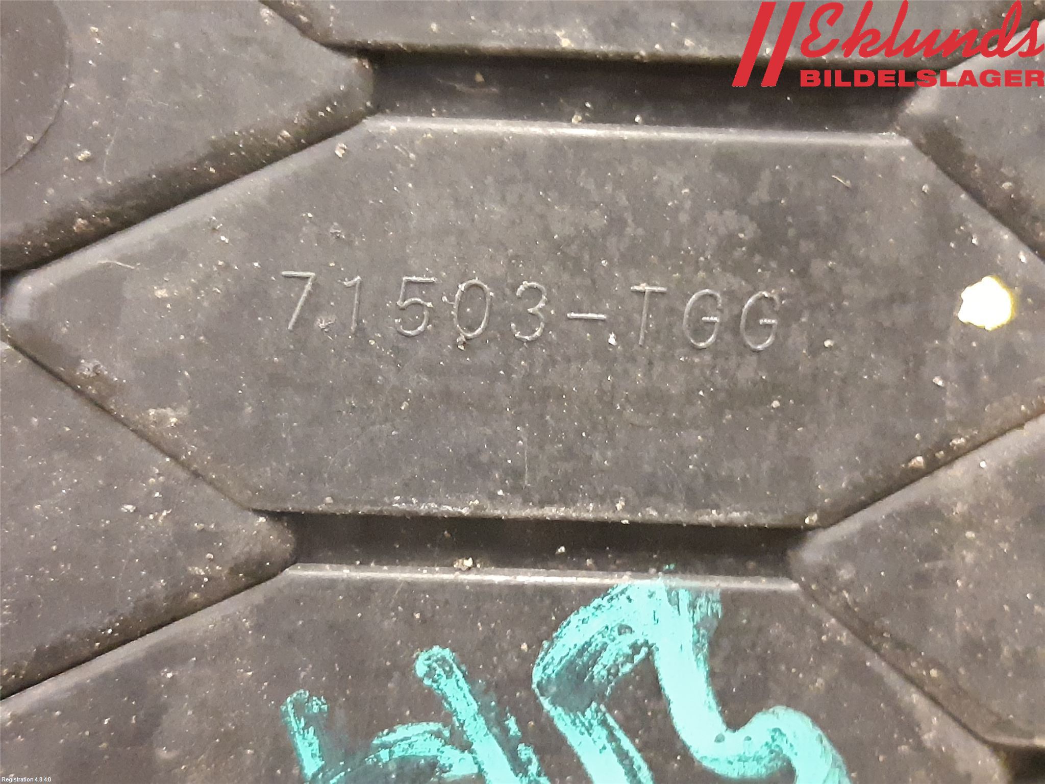 Honda CIVIC 17-22 Stötfångardel Bak Hö