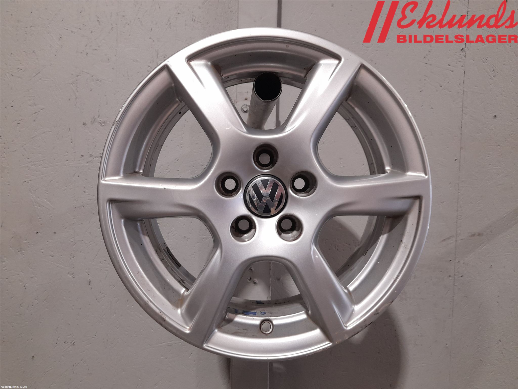 Volkswagen VW POLO 10-17 Fälgsats Aluminium