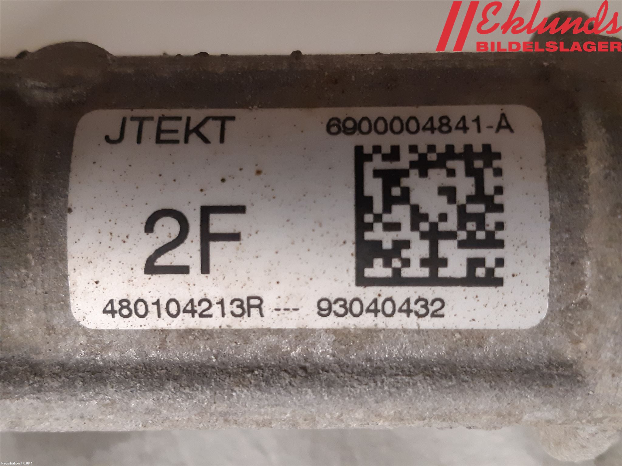 Dacia DUSTER 18-24 Styrväxel-Snäcka