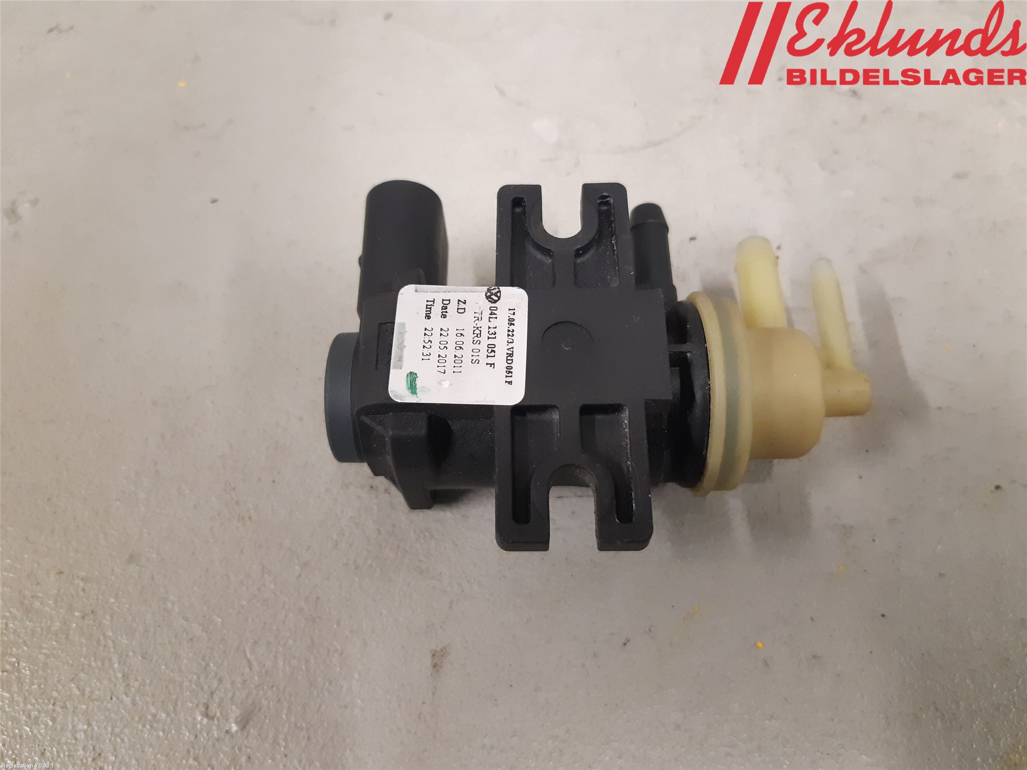 Volkswagen VW PASSAT 15-19 Vakuumventil