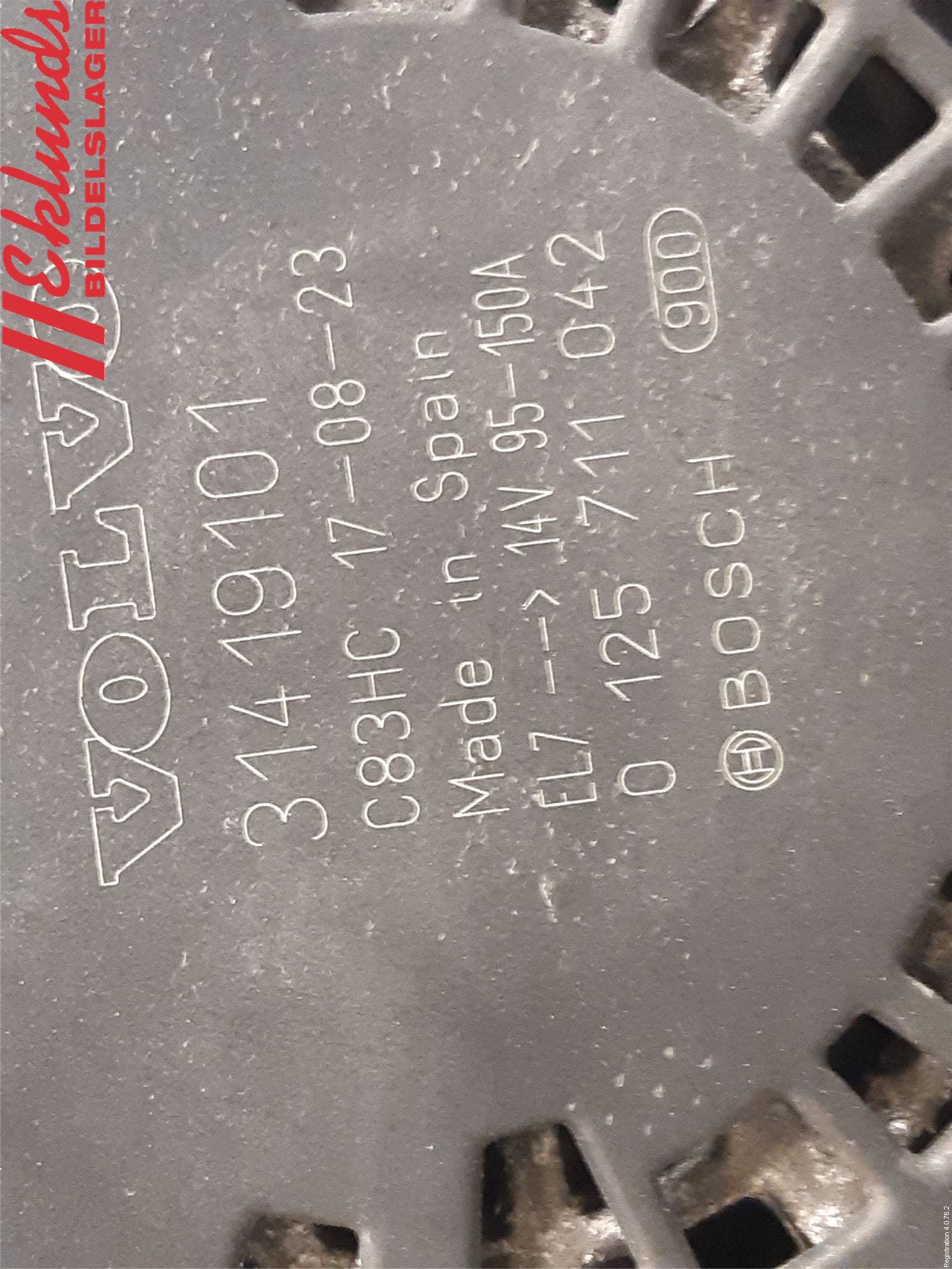 Volvo V60 CROSS COUNTRY 16-18 Generator