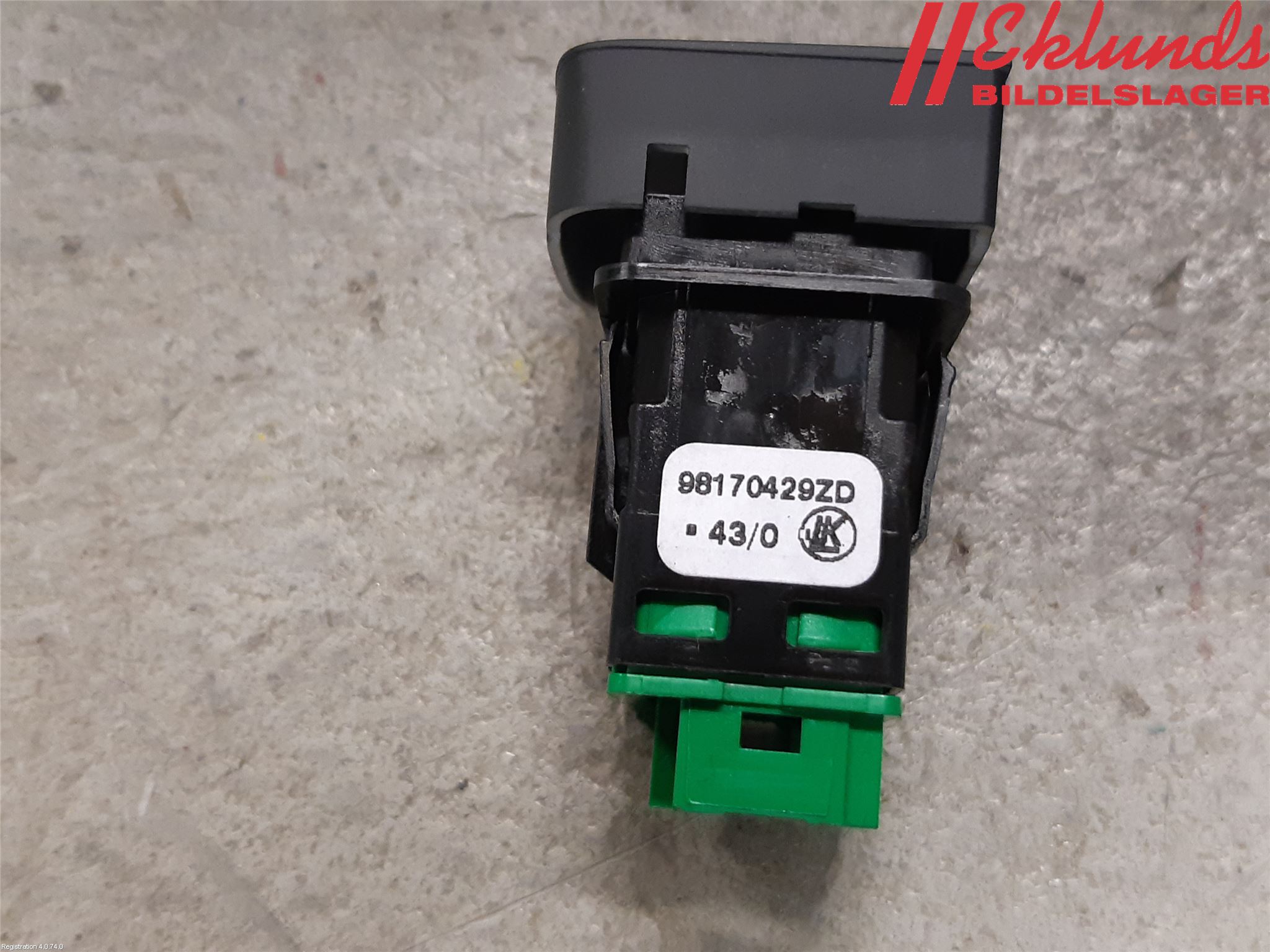 Citroen BERLINGO/E-BERLINGO 19- Strömställare Centrallås