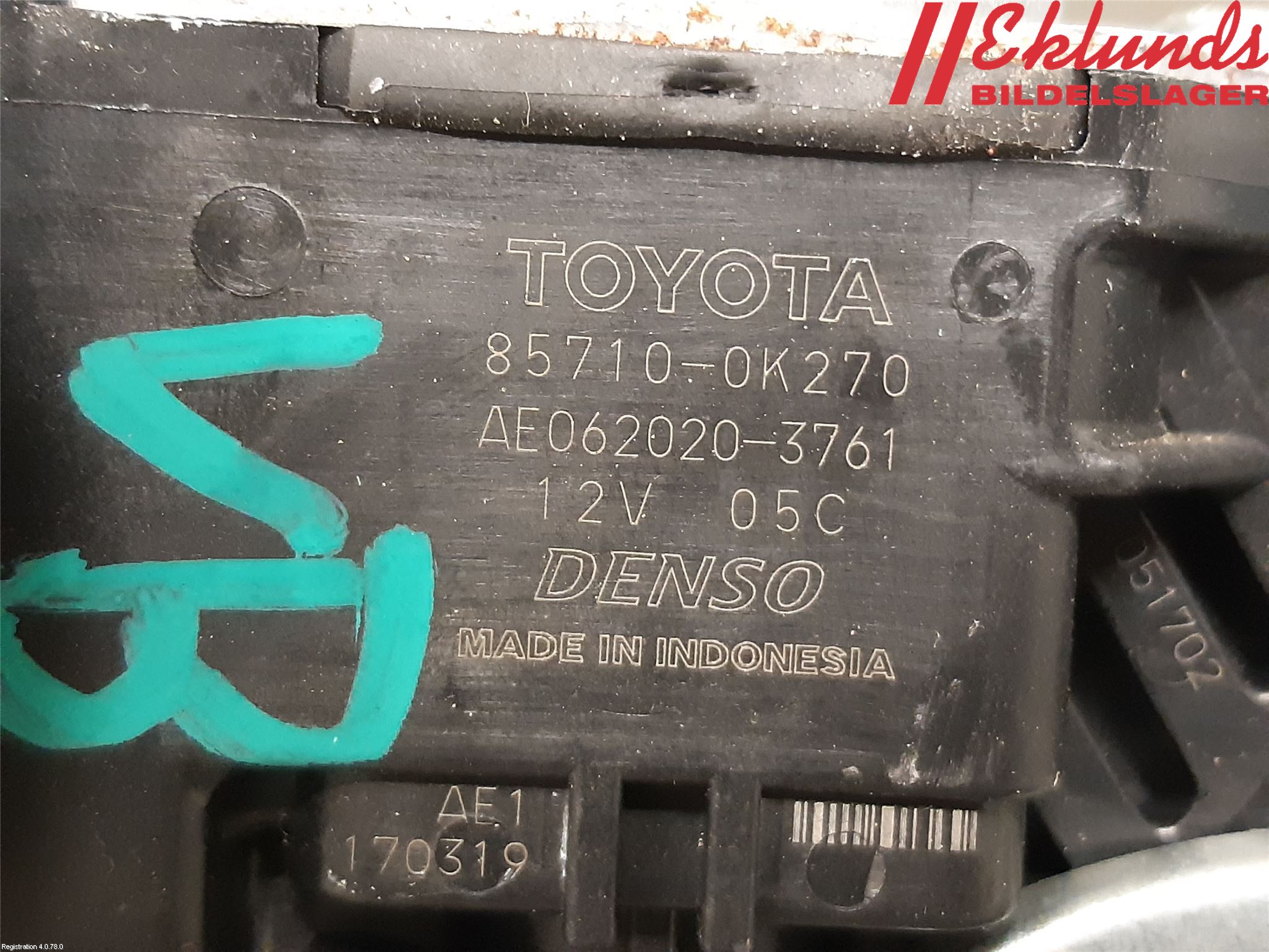 Toyota HILUX 16- Fönsterhiss El Kompl