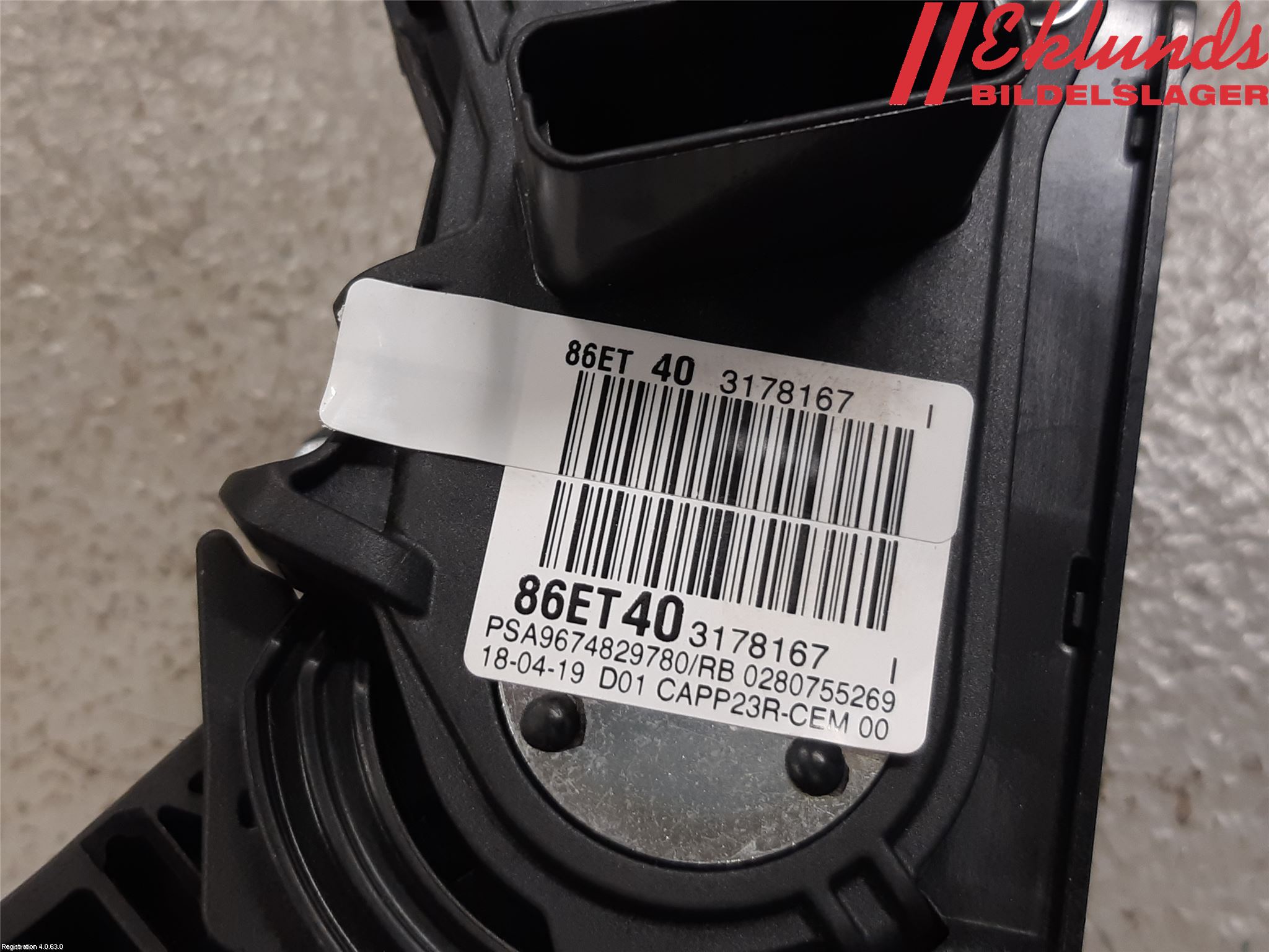 Toyota PROACE II 16- Gaspedal
