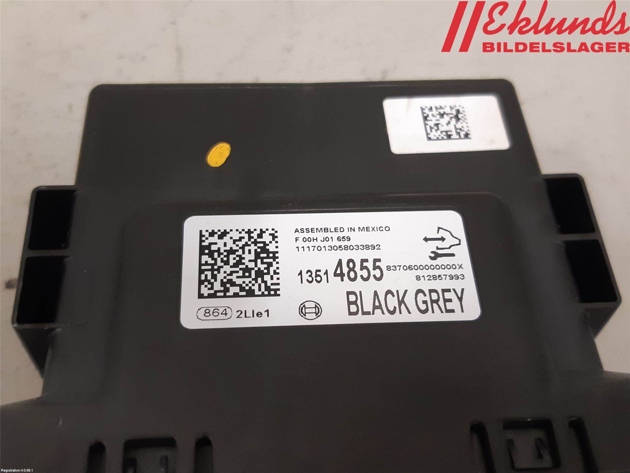 Opel ASTRA K 16-22 Styrenhet Övrigt