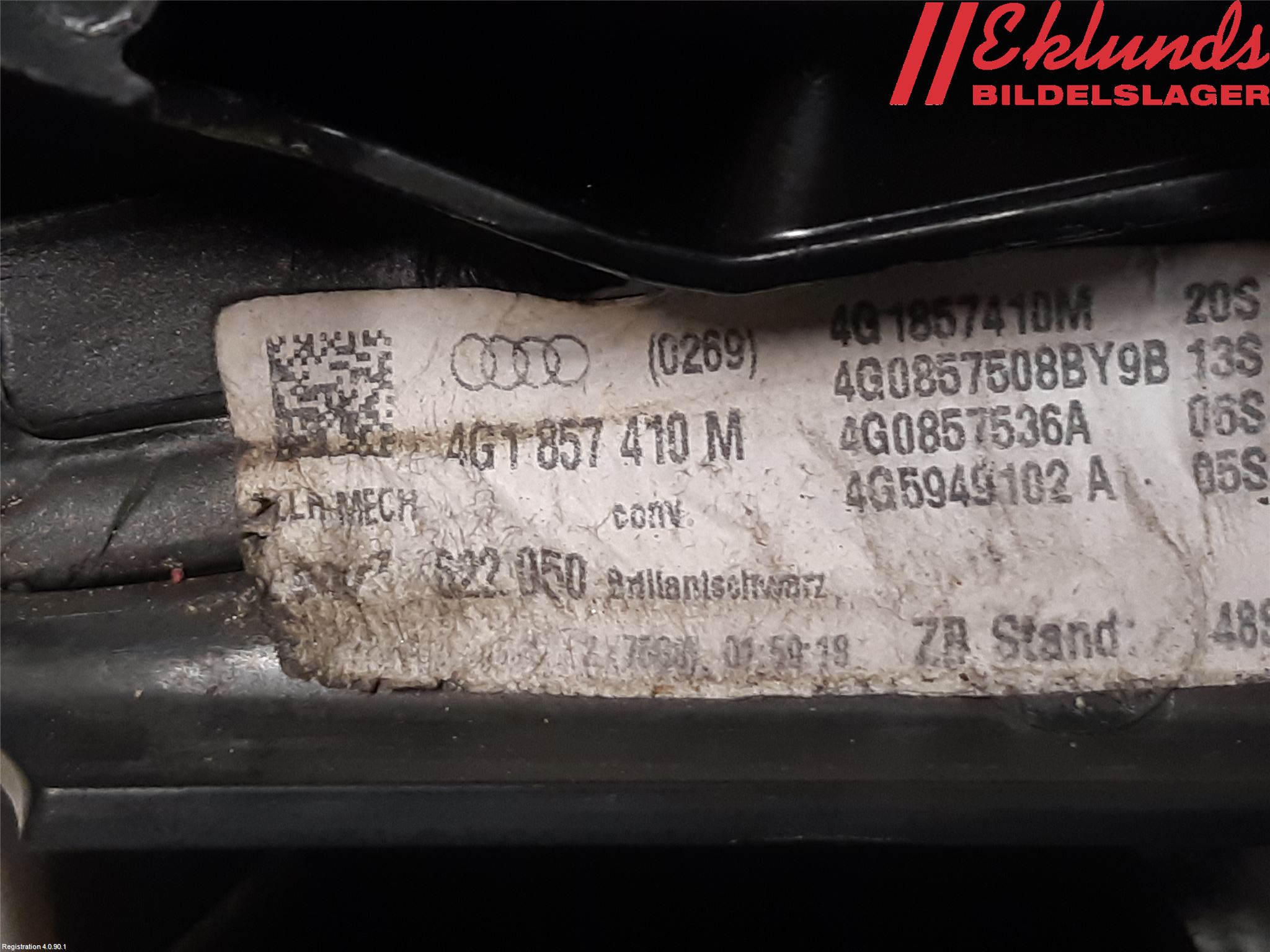 Audi A6/S6 4G 11-18 Spegel Yttre El Hö