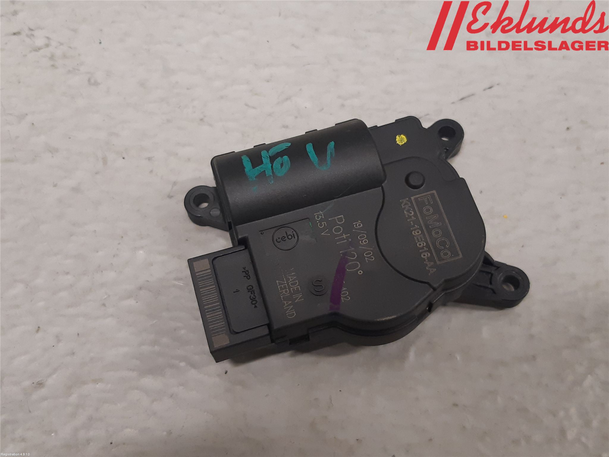 Ford TRANSIT/TOURNEO CUSTOM 13-24 Ac Reglermotor