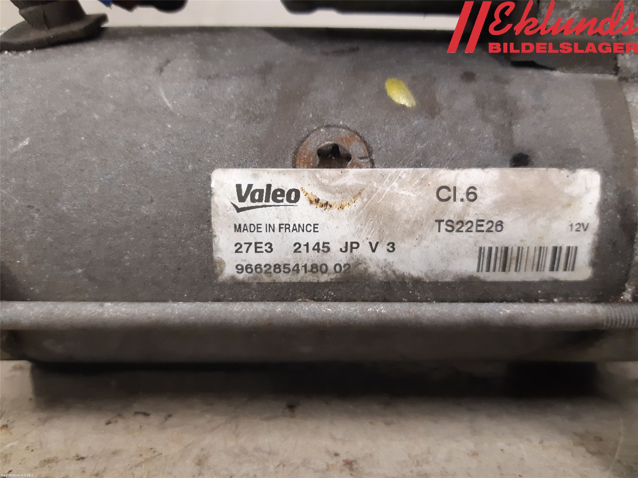 Citroen C4 PICASSO 14-18 Startmotor Diesel