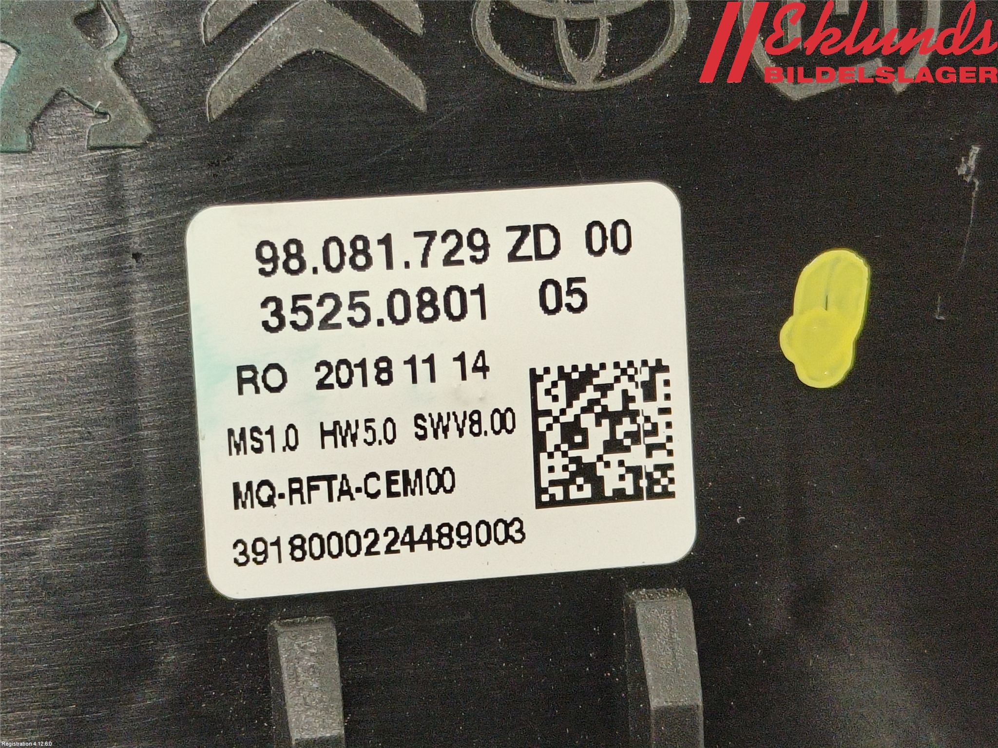 Citroen JUMPY/E-JUMPY 16- Strömställare Multifunktion