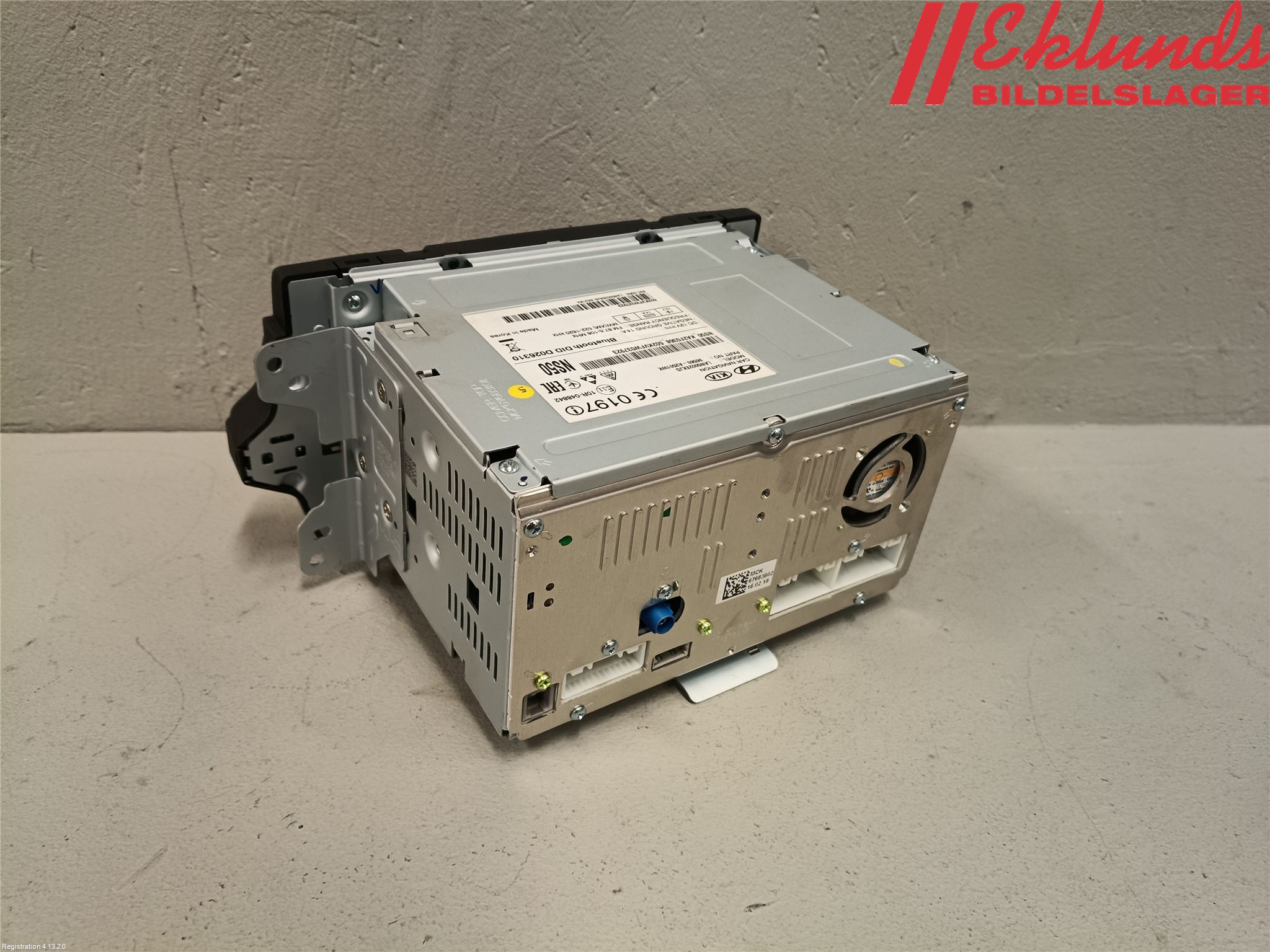 Kia CEED 12-18 Cd Radio - Multimediapanel