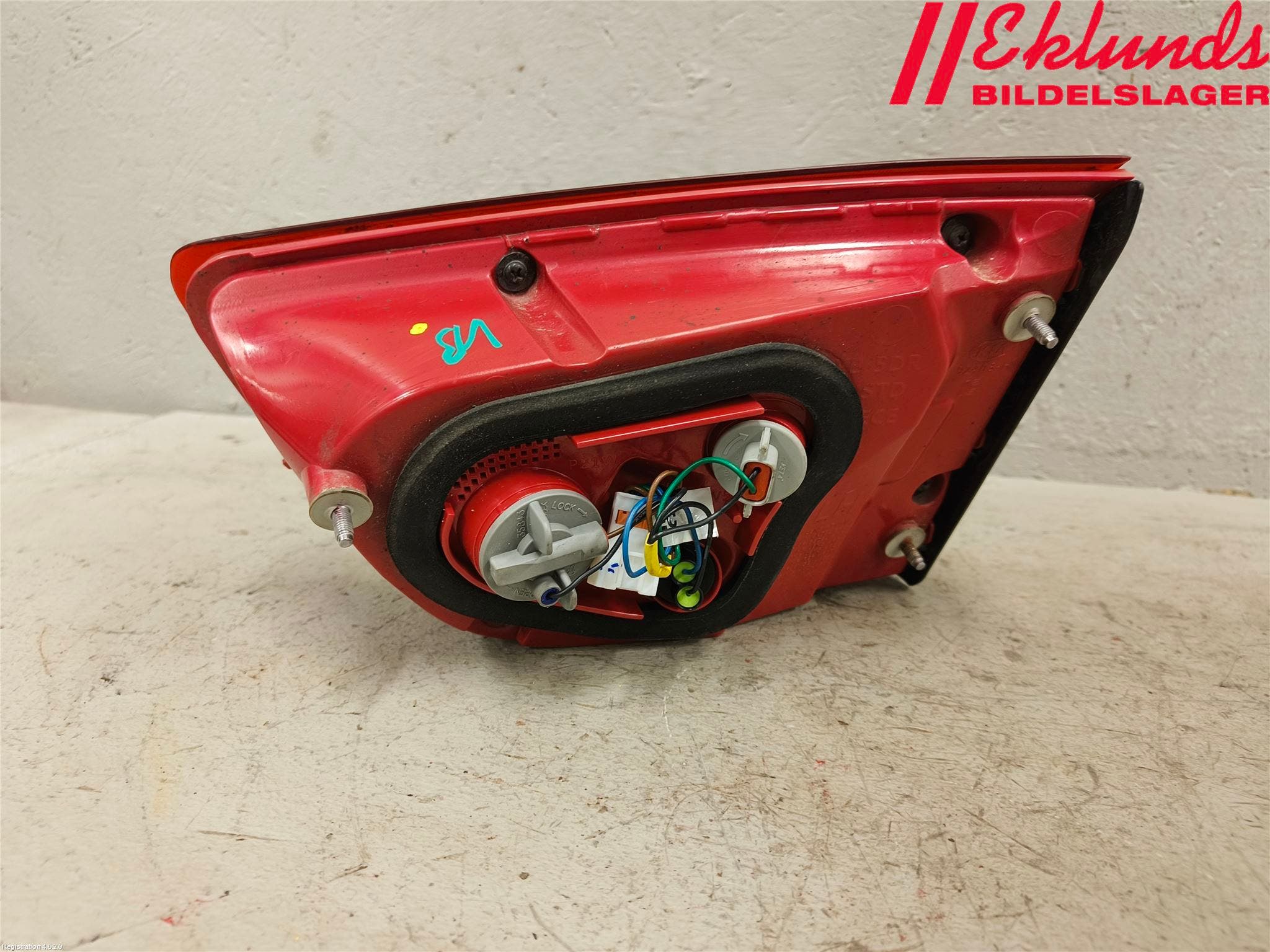 Kia RIO 17- Bakljus Lucka Vä