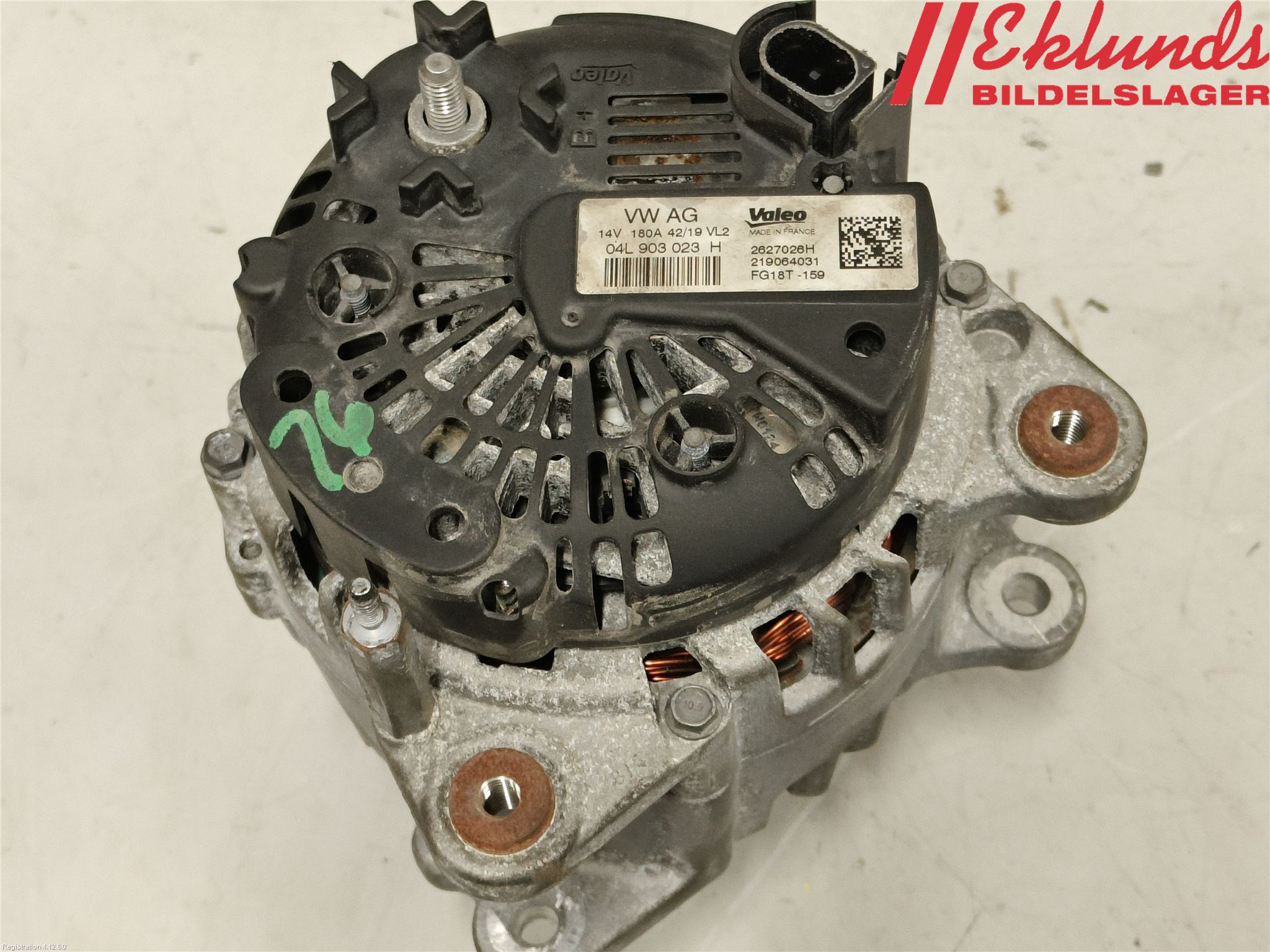 Volkswagen VW TIGUAN ALLSPACE 18- Generator