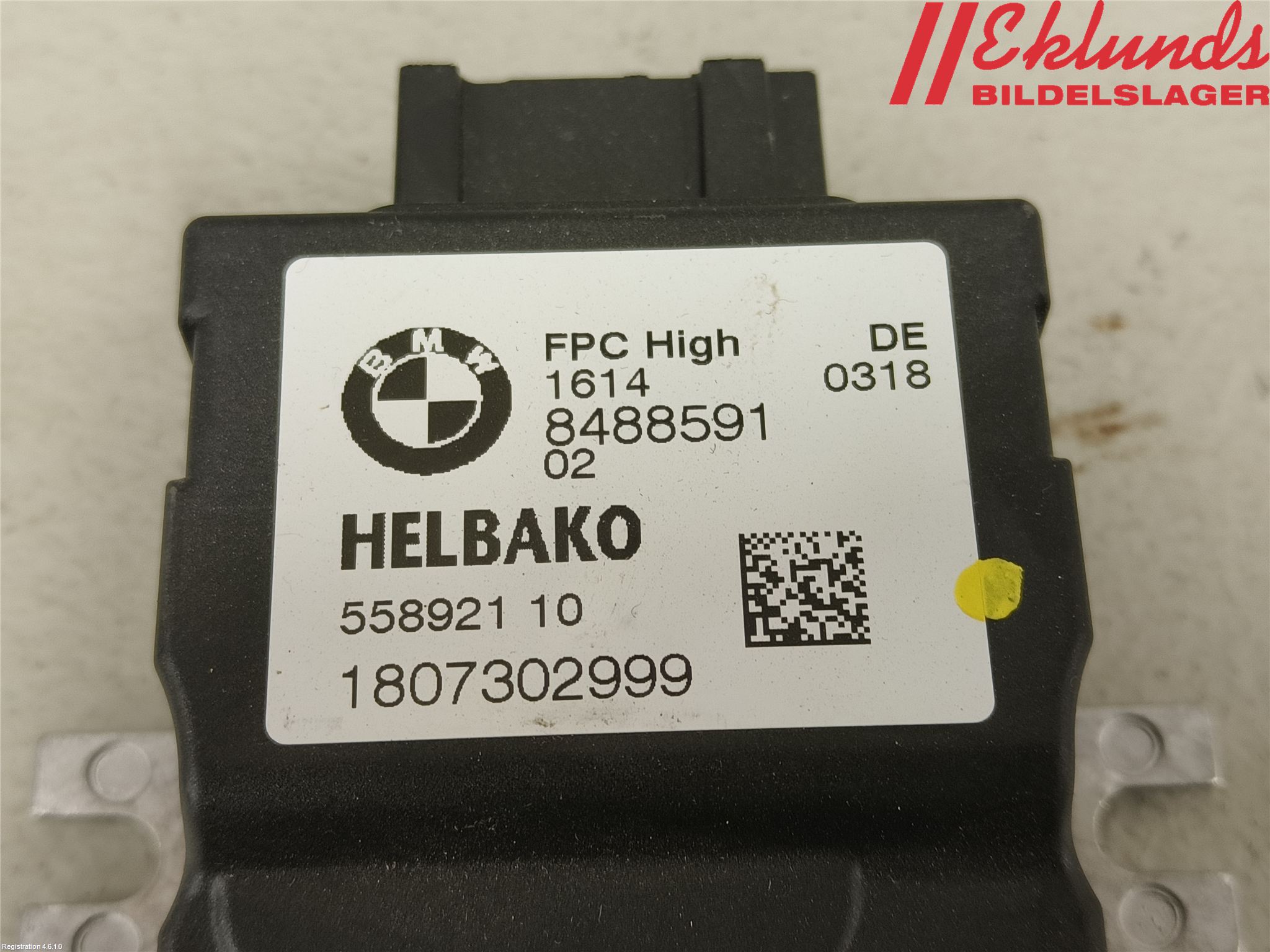 BMW 5 G30/G31/F90 17-23 Styrenhet Bränslepump