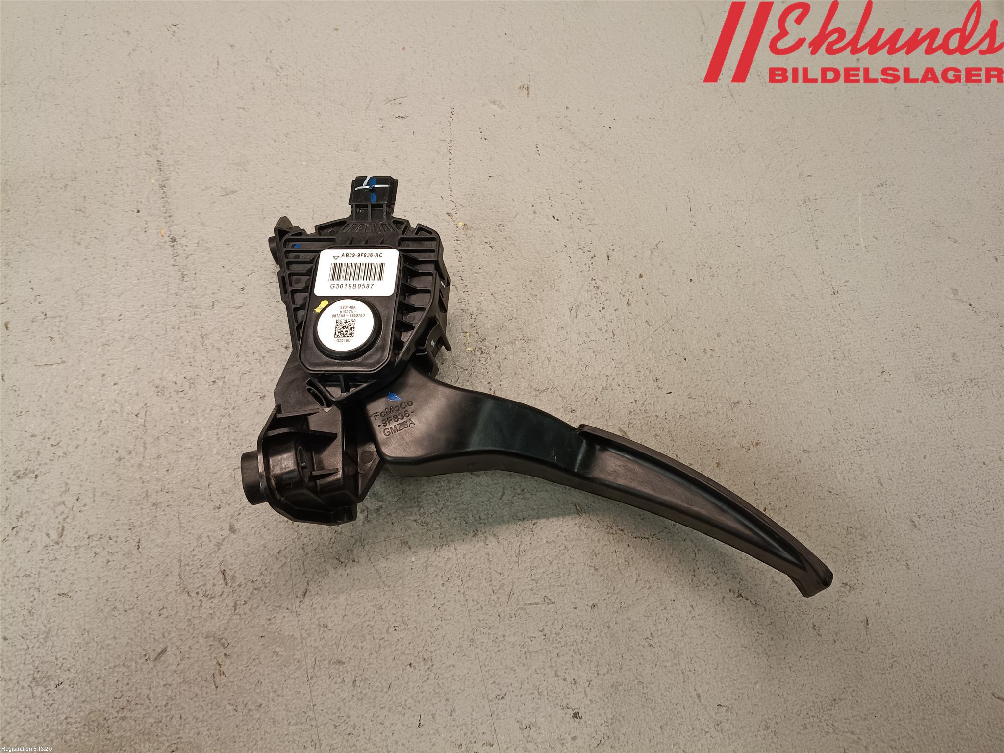 Ford RANGER EU 12-23 Gaspedal