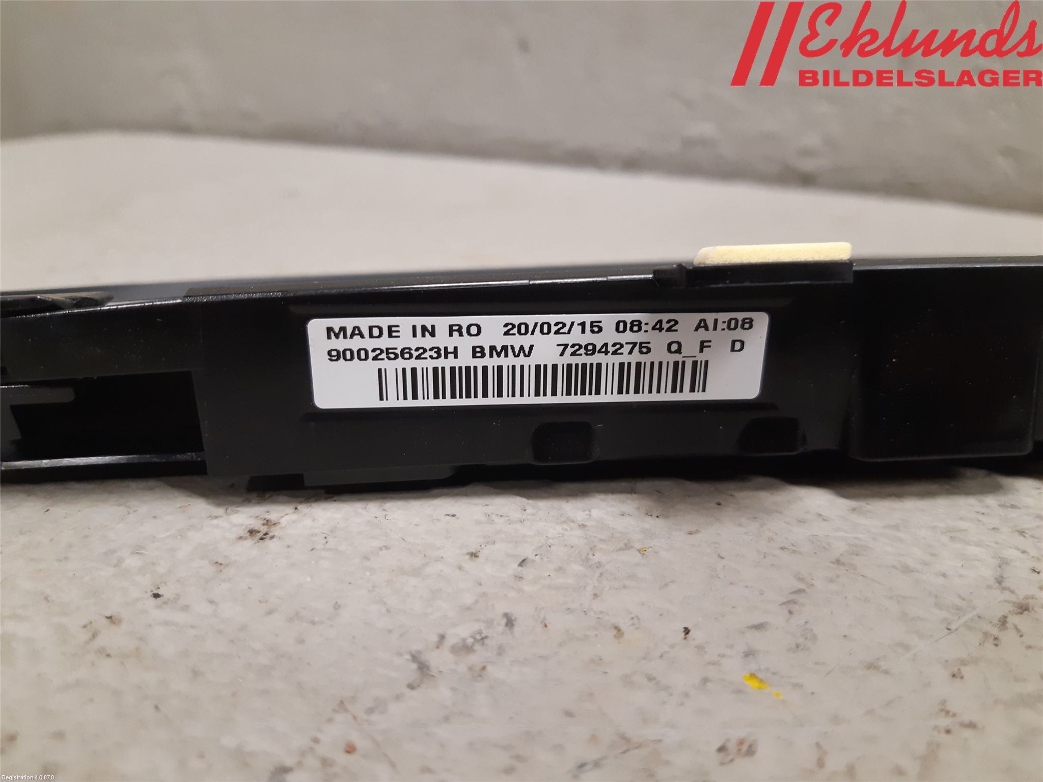 BMW 3 F30/F31/F80 12-19 Bromsljus Bakruta