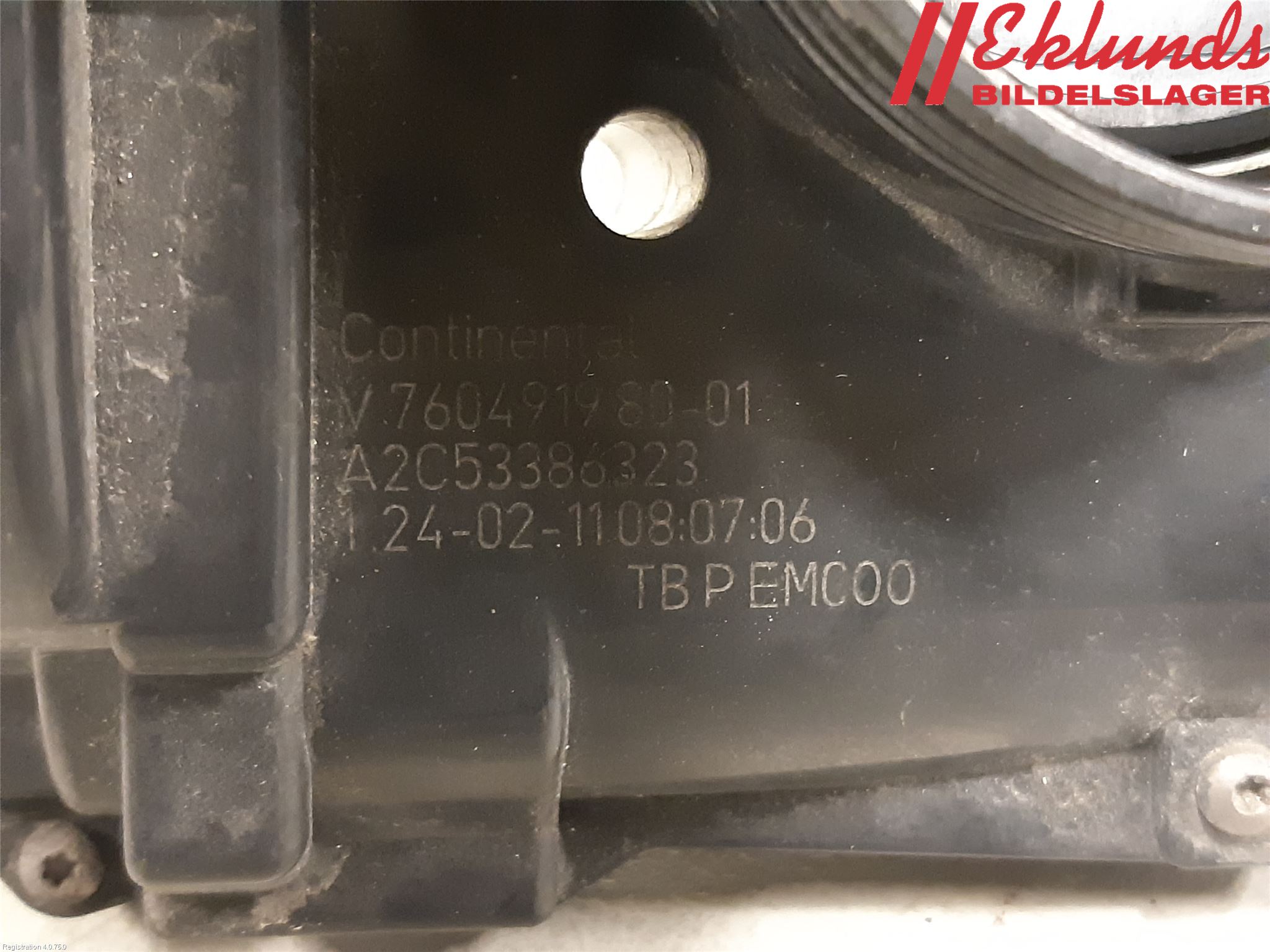 Peugeot 207 Injspjällhus