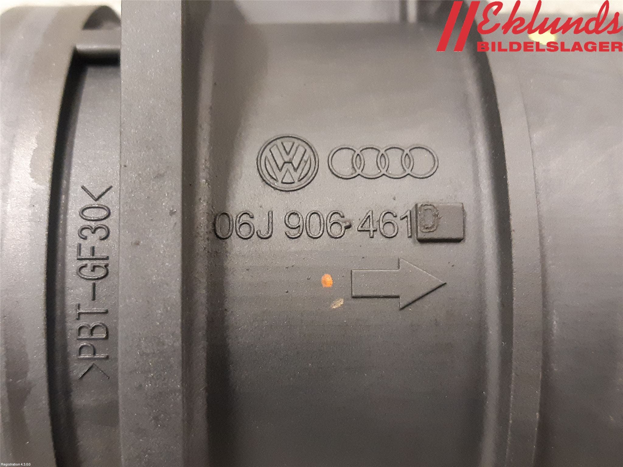 Volkswagen VW TOUAREG 7P 11-18 Injluftmassamätare