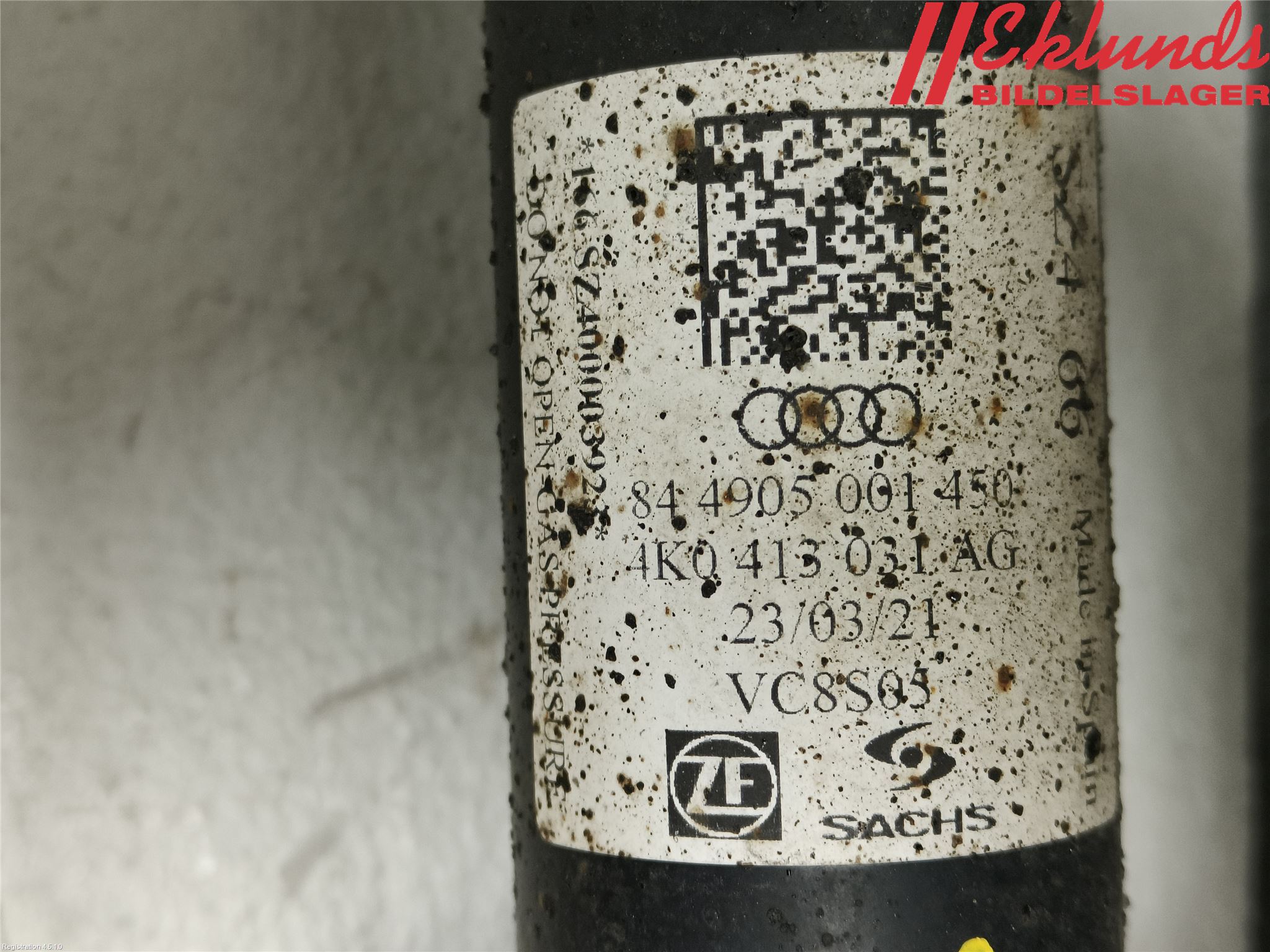 Audi A6 F2/C8 19- Fjäderben Fram Höger