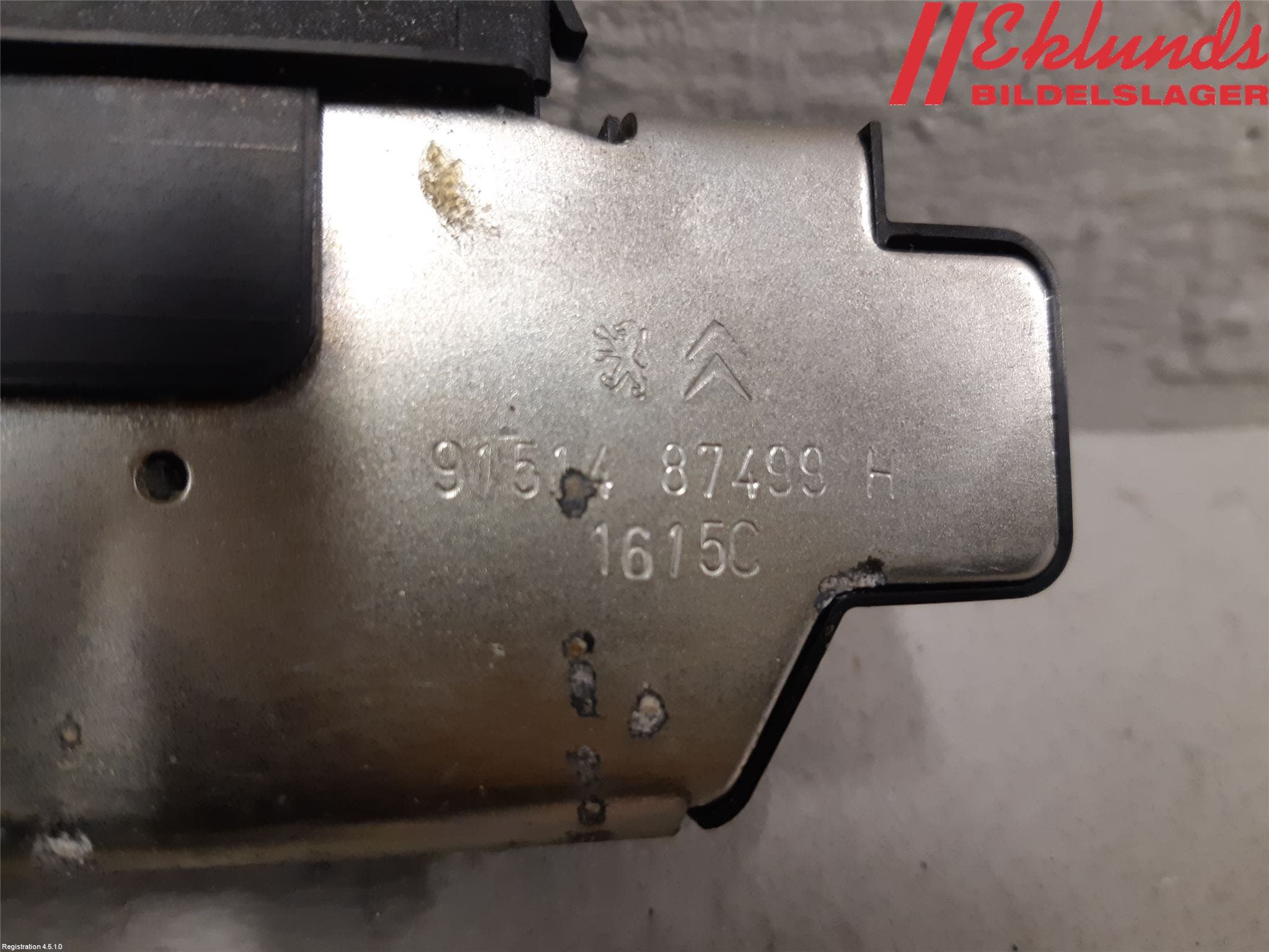 Peugeot 3008 09-16 Låskista Baklucka