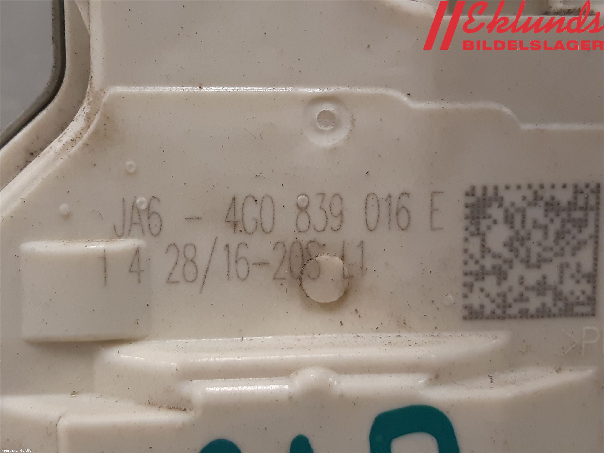 Audi A3/S3 8V 13-20 Låskista-Dörrlås