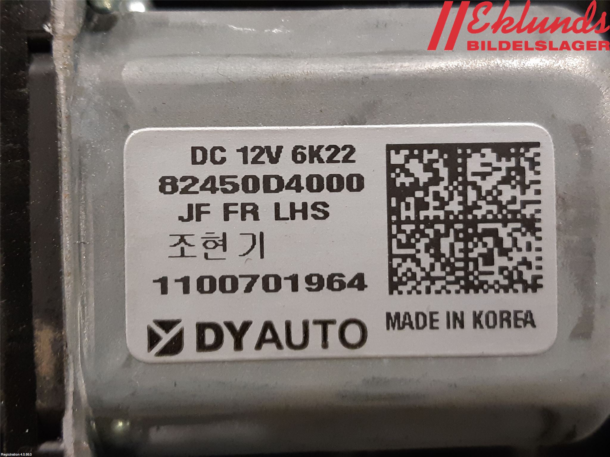 Kia OPTIMA 16-20 Fönsterhiss El Kompl