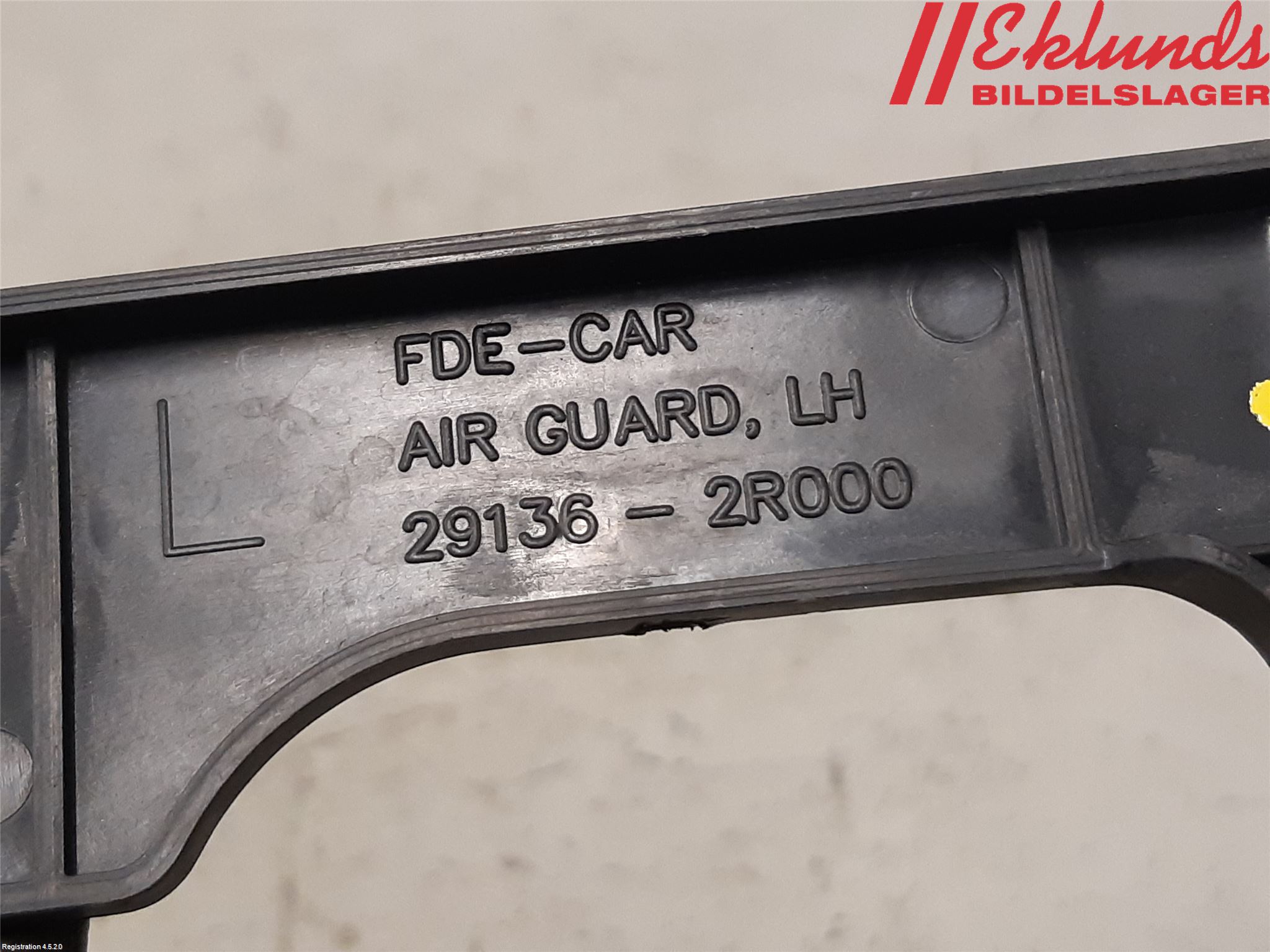 Hyundai i30 FD 07-12 Deflektor Plåt-Plast Kylning