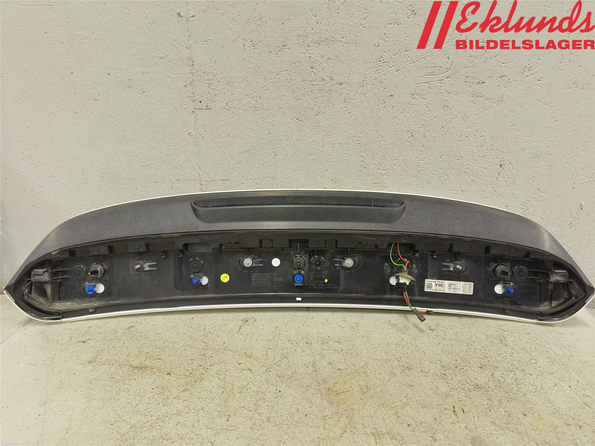 Audi A4/S4 B9 16-19 Spoiler Baklucka