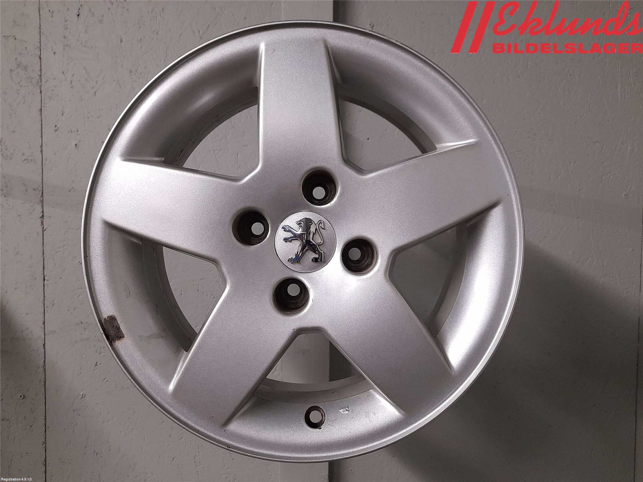 Peugeot 207 Fälgsats Aluminium