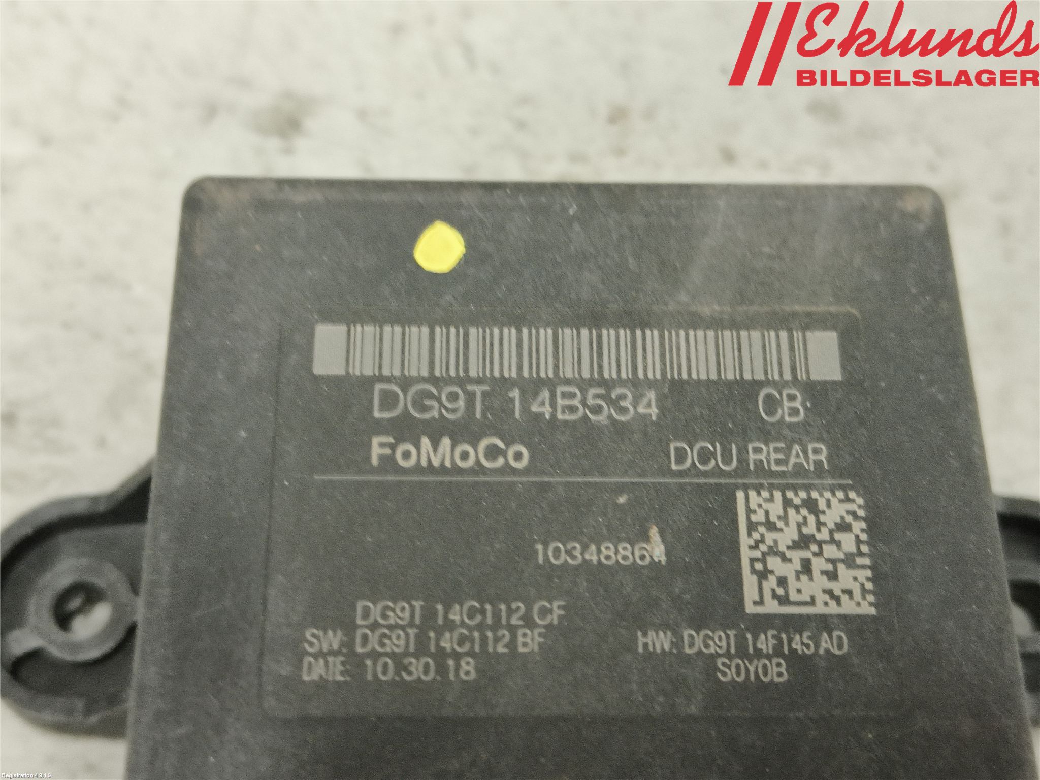 Ford MONDEO 15-22 Styrenhet Dörr