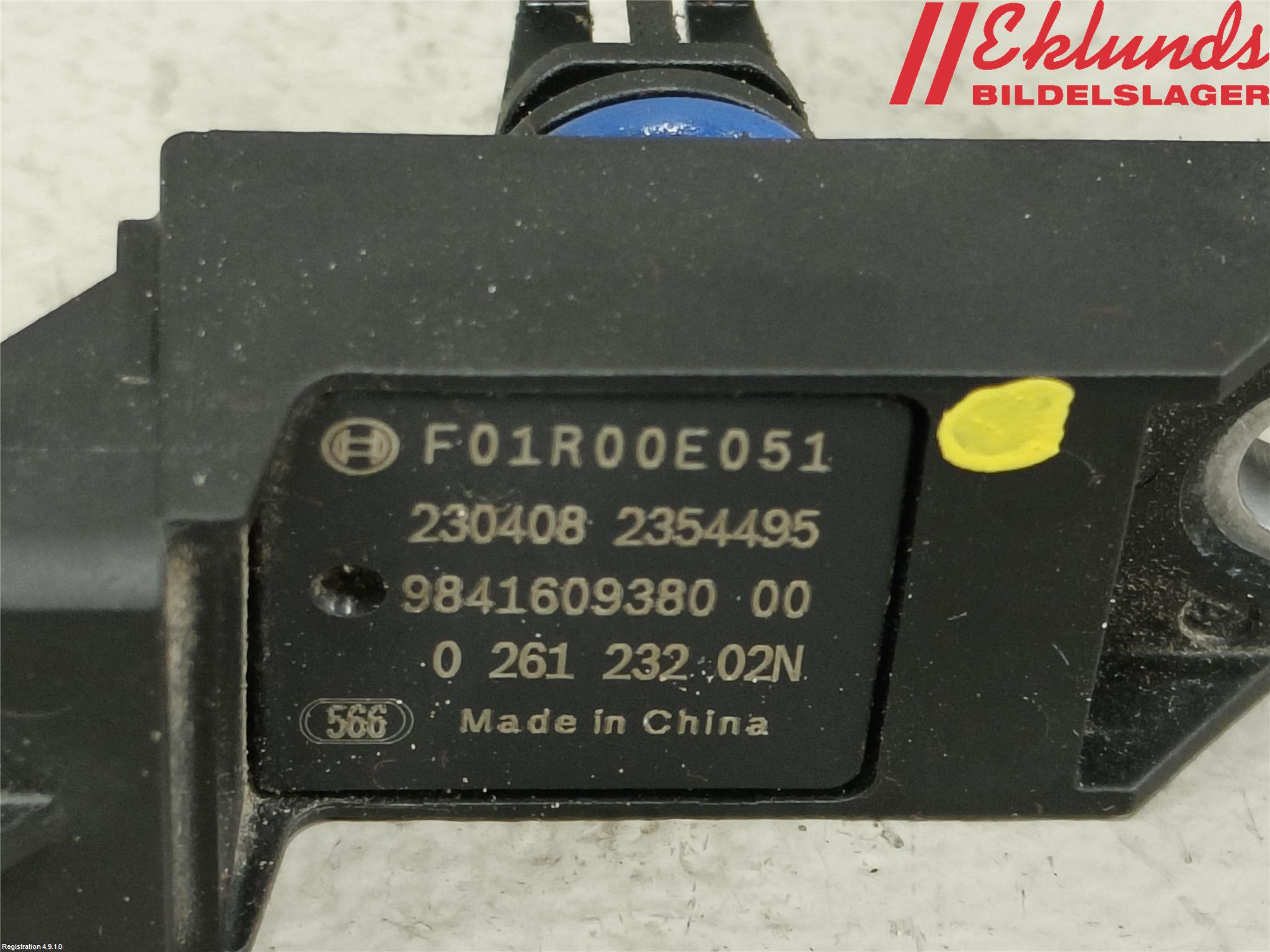 Citroen C5 AIRCROSS 19- Givare Temp-Tryck Avgas