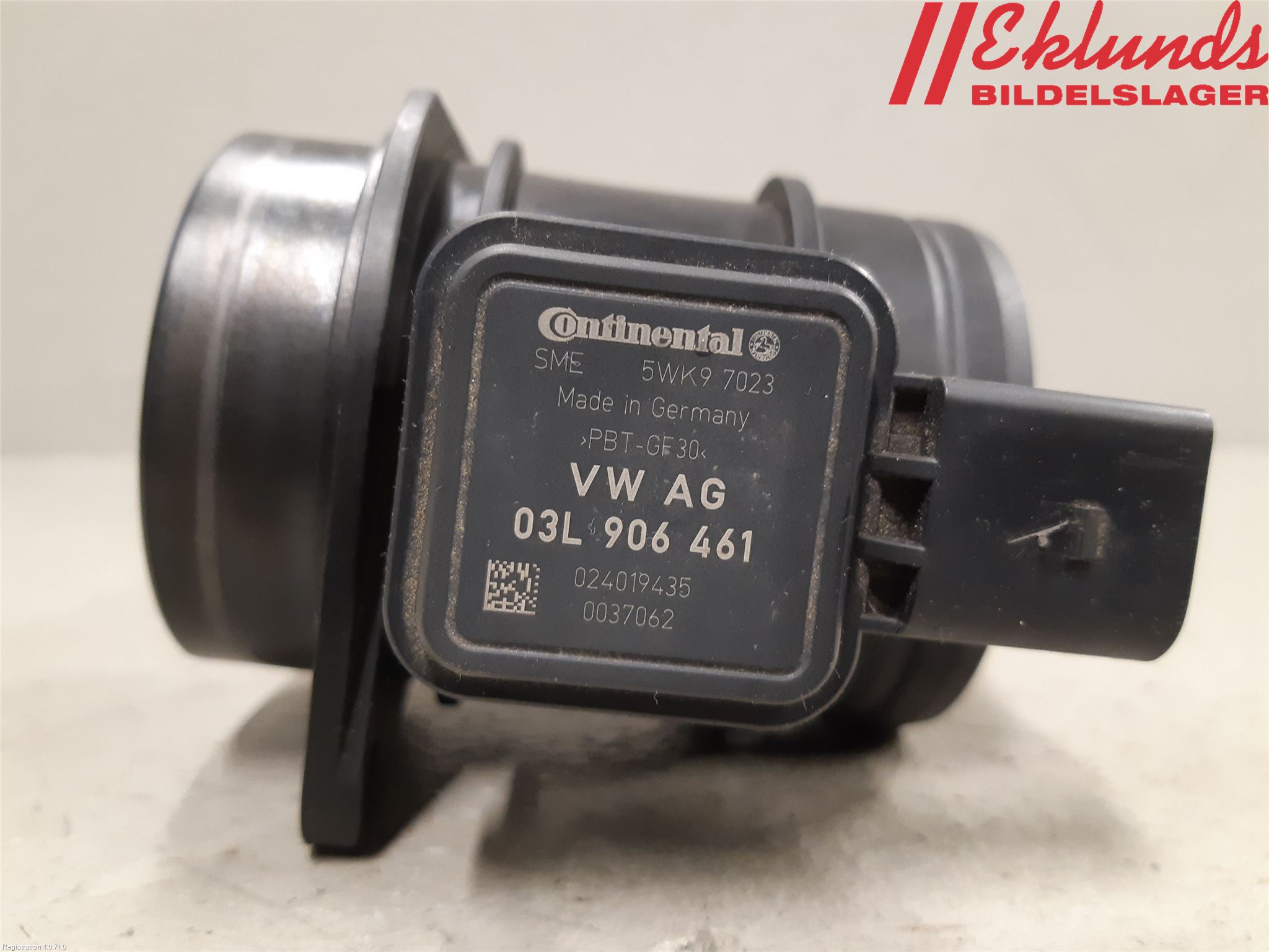 Volkswagen VW GOLF VI 09-13 Injluftmassamätare