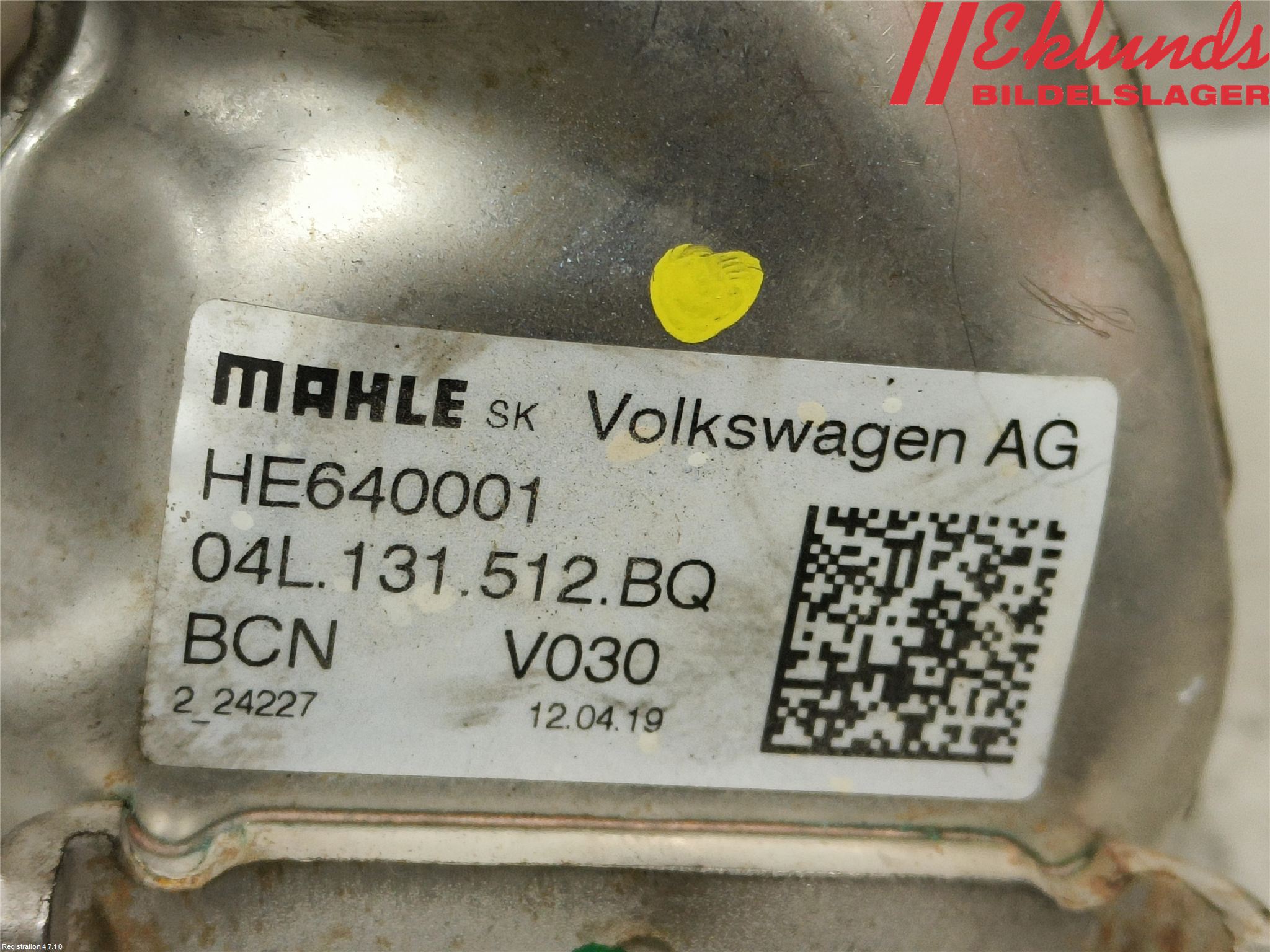Skoda KODIAQ 17-24 Avgaskylare