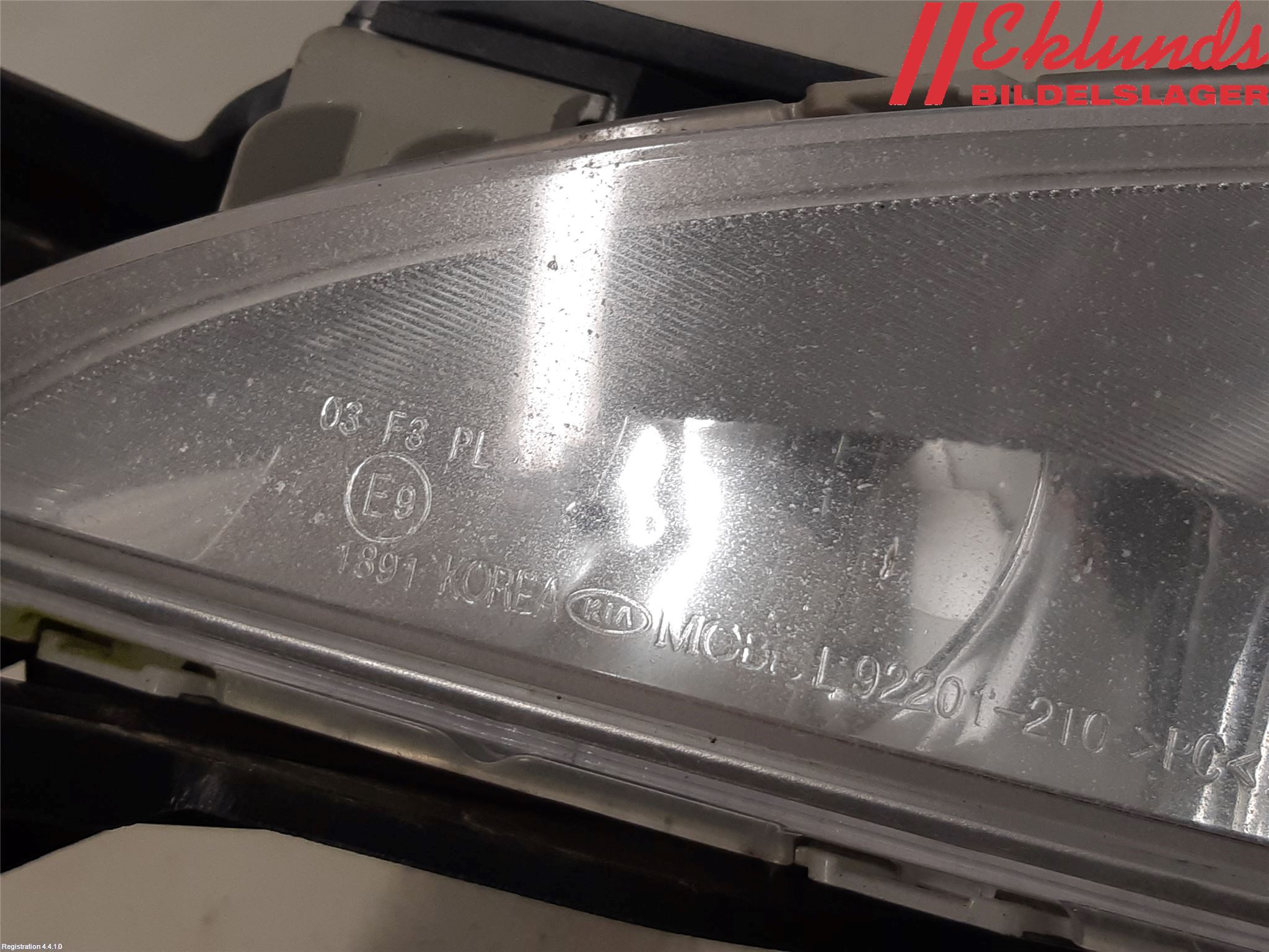 Kia OPTIMA 00-15 Dimljus-Varselljus Fram