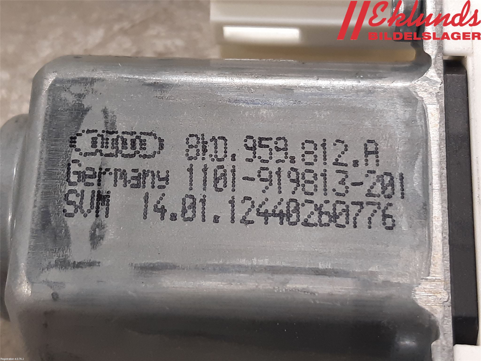 Audi A4 12-15 Fönsterhissmotor