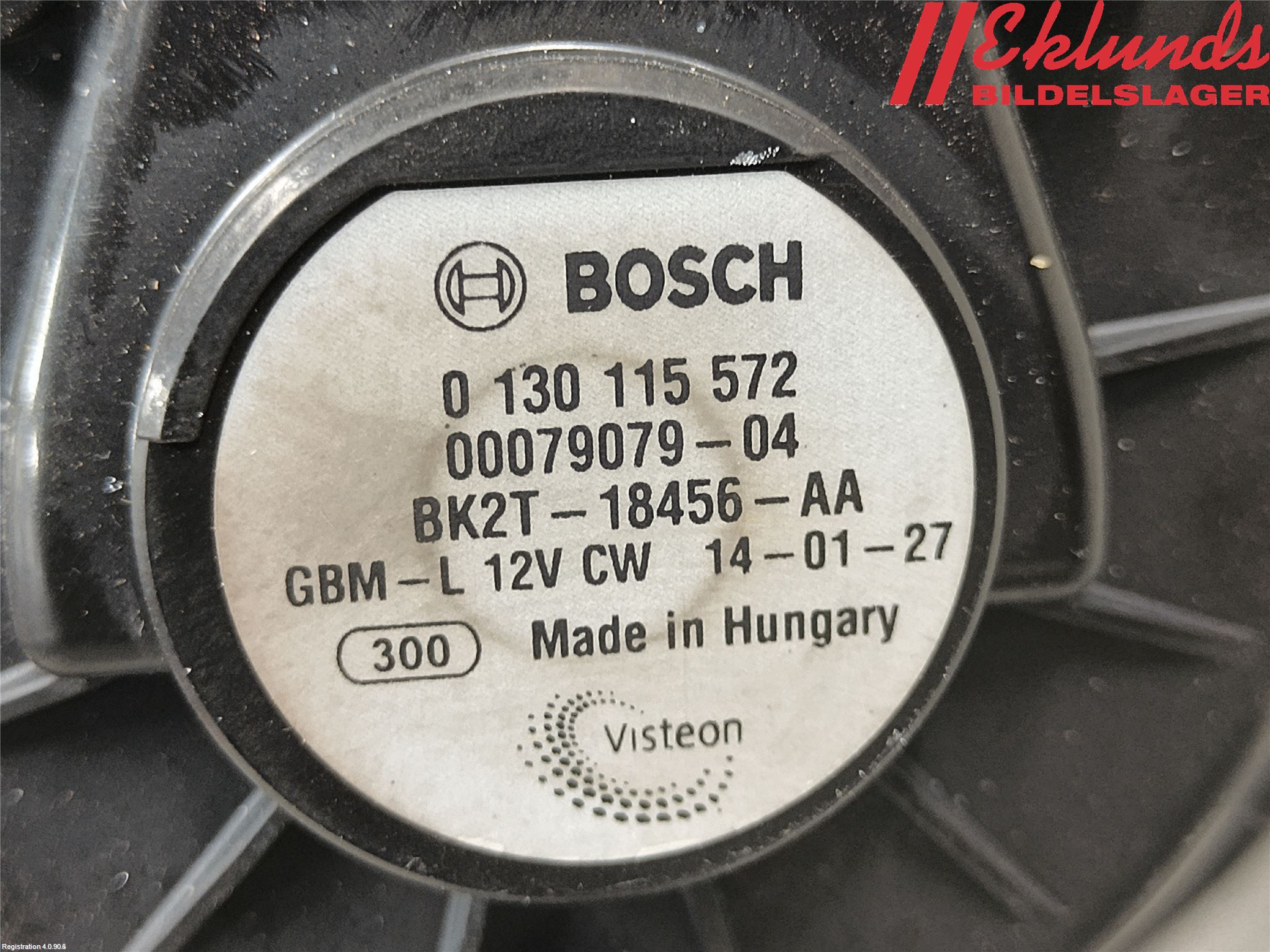 Ford TRANSIT SKÅP/BUSS 14-22 Värmefläkt