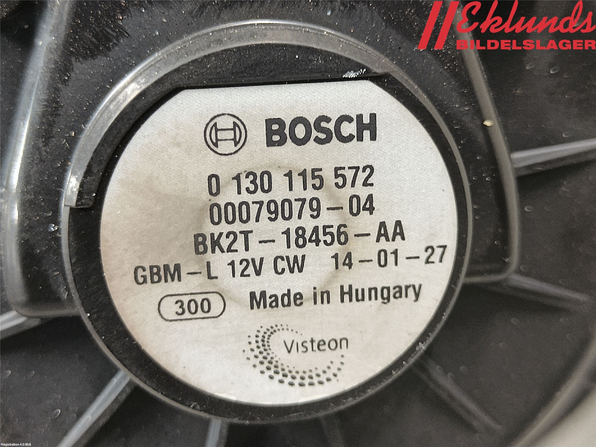 Ford TRANSIT SKÅP/BUSS 14-22 Värmefläkt