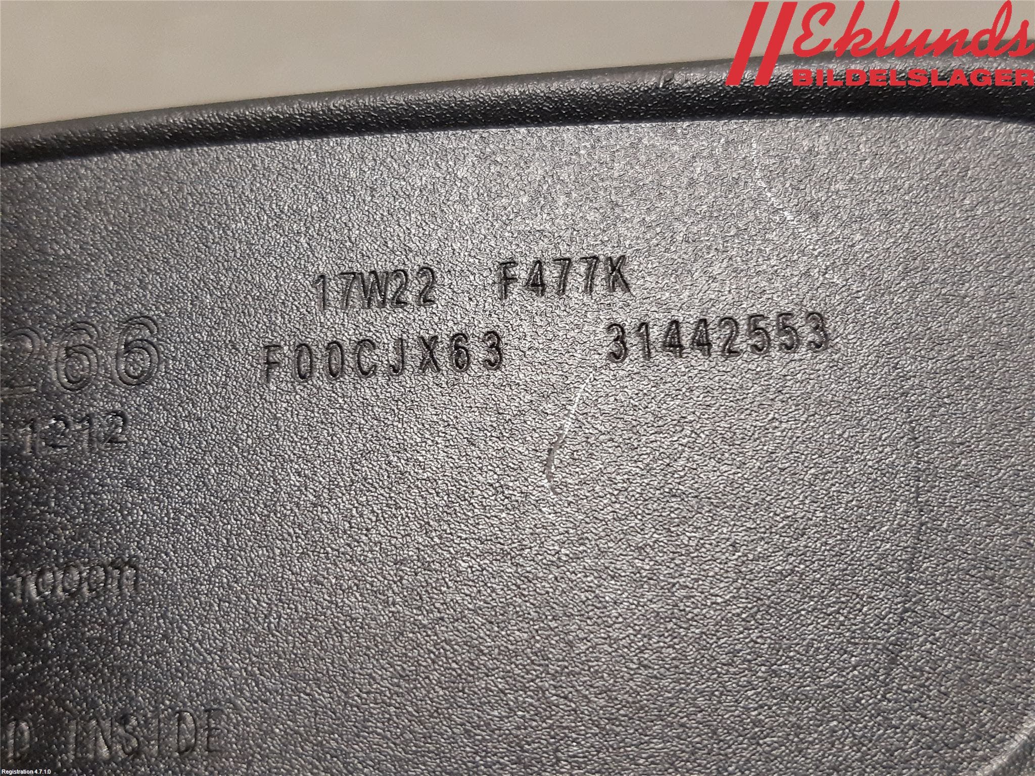 Volvo S90 17->> Spegel Invändig El