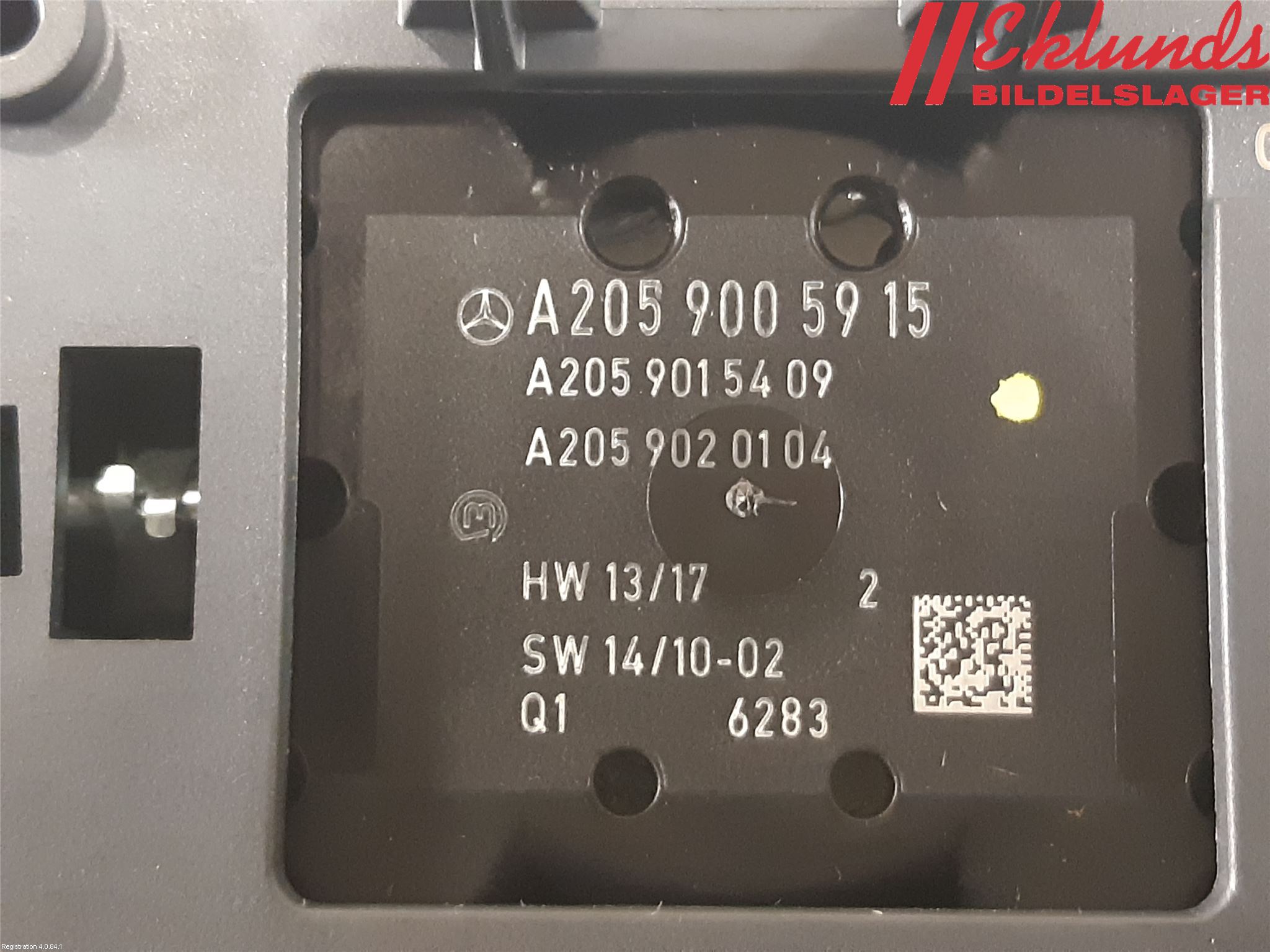 Mercedes-Benz MB C-KLASS (W205) 14-21 Strömställare Multifunktion