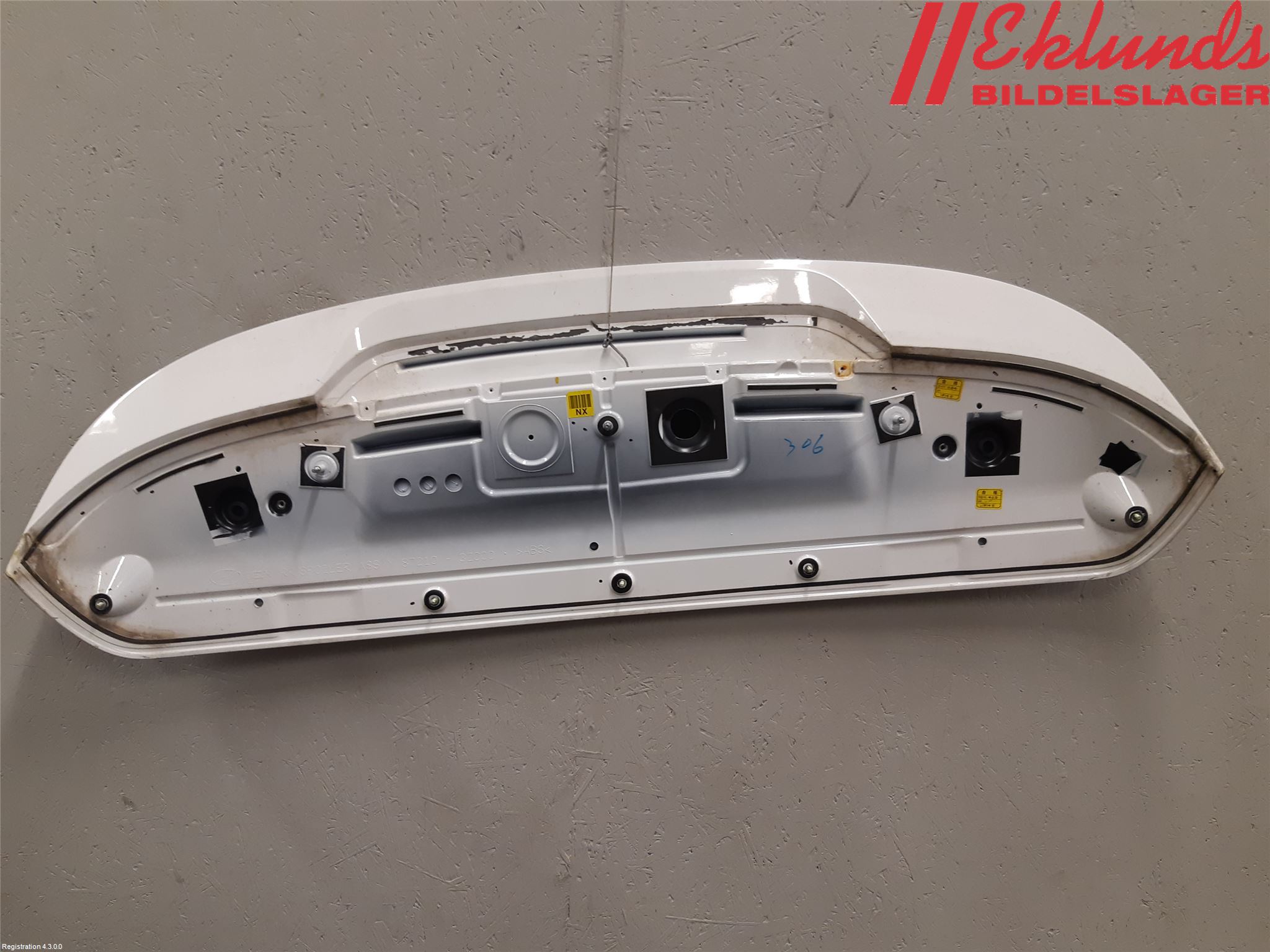 Hyundai i40 08-15 Spoiler Baklucka