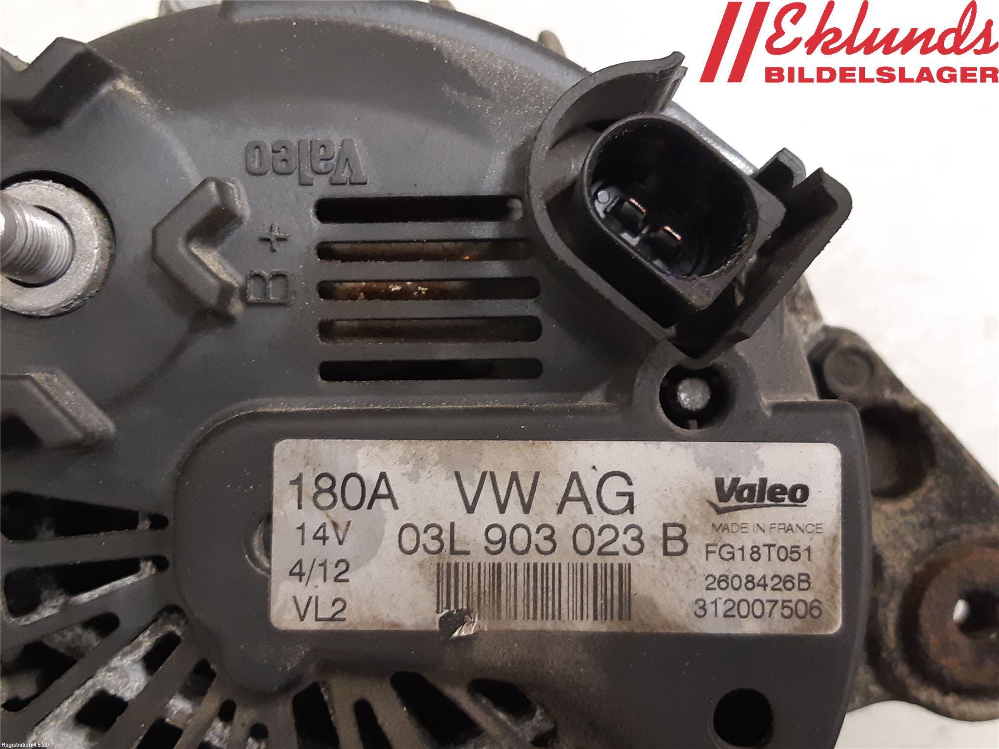 Volkswagen VW PASSAT 11-14 Generator
